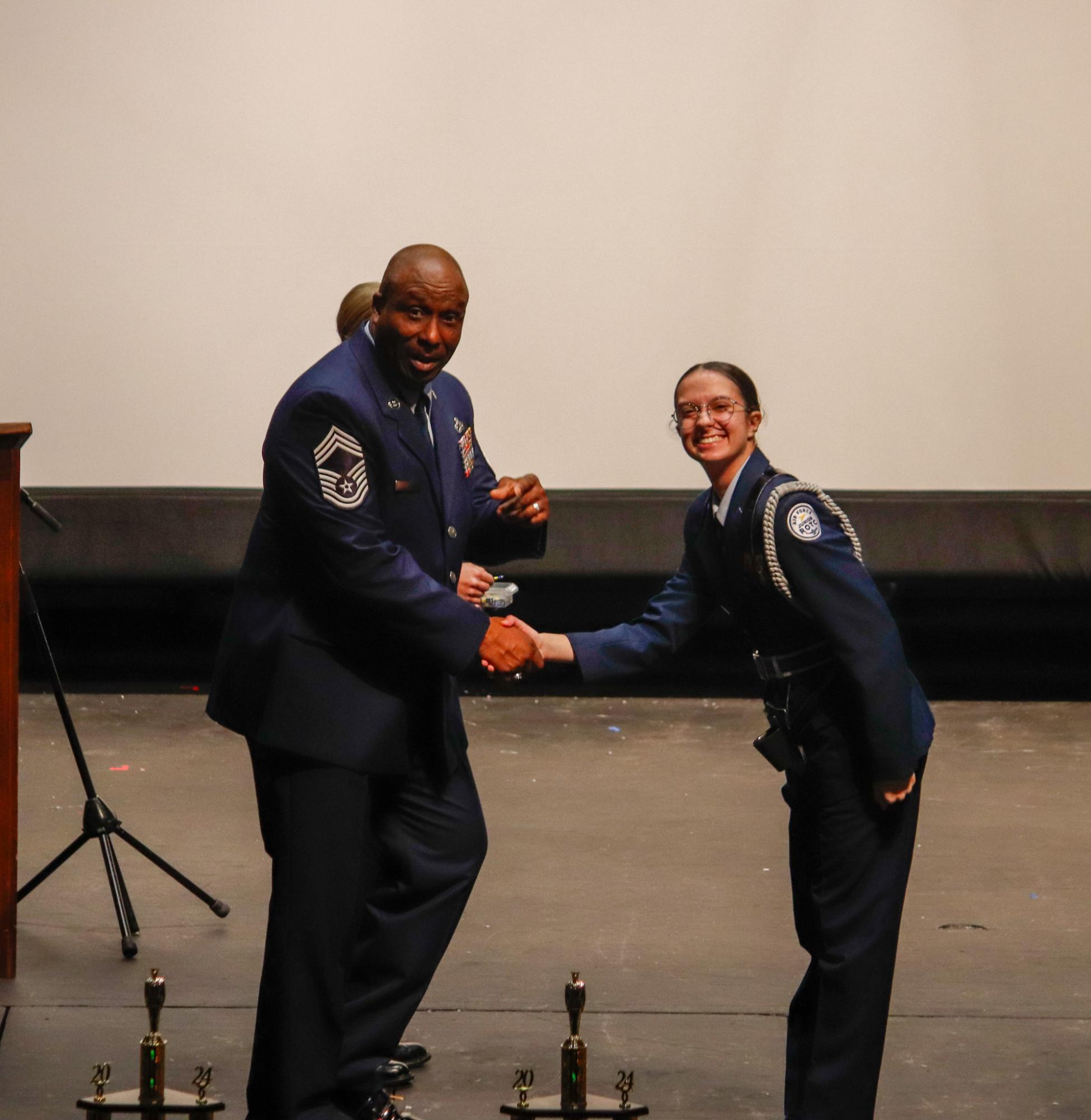 AFJROTC award ceremony (Photos by Delainey Stephenson)