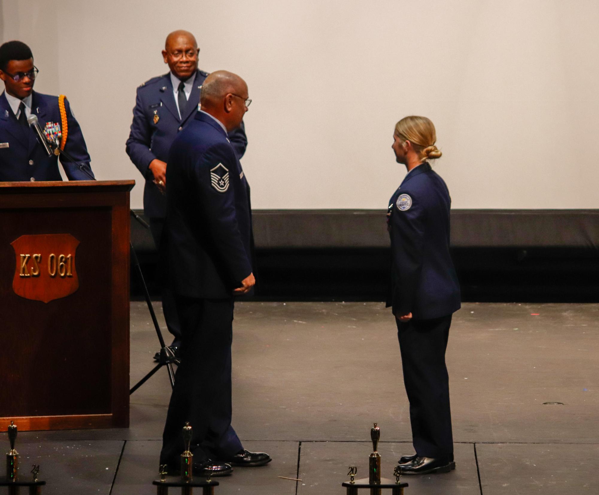 AFJROTC award ceremony (Photos by Delainey Stephenson)