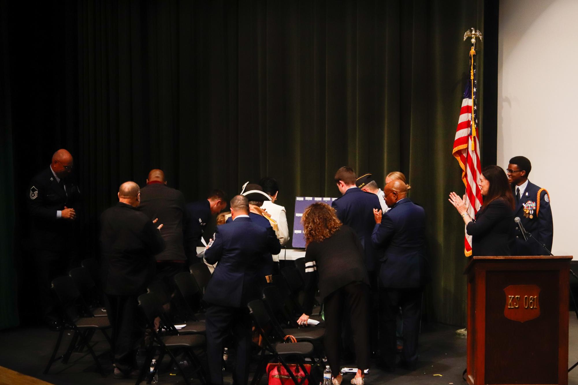 AFJROTC award ceremony (Photos by Delainey Stephenson)