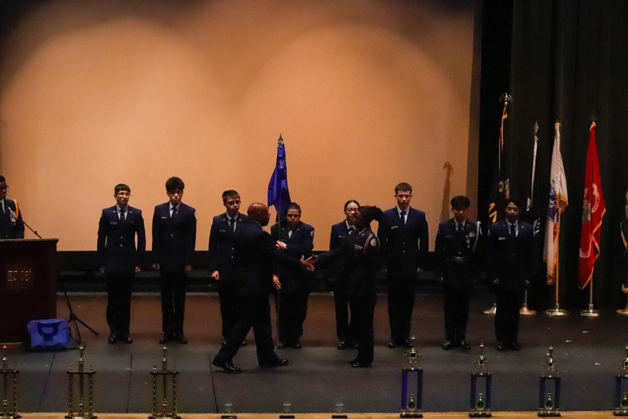 AFJROTC award ceremony (Photos by Delainey Stephenson)