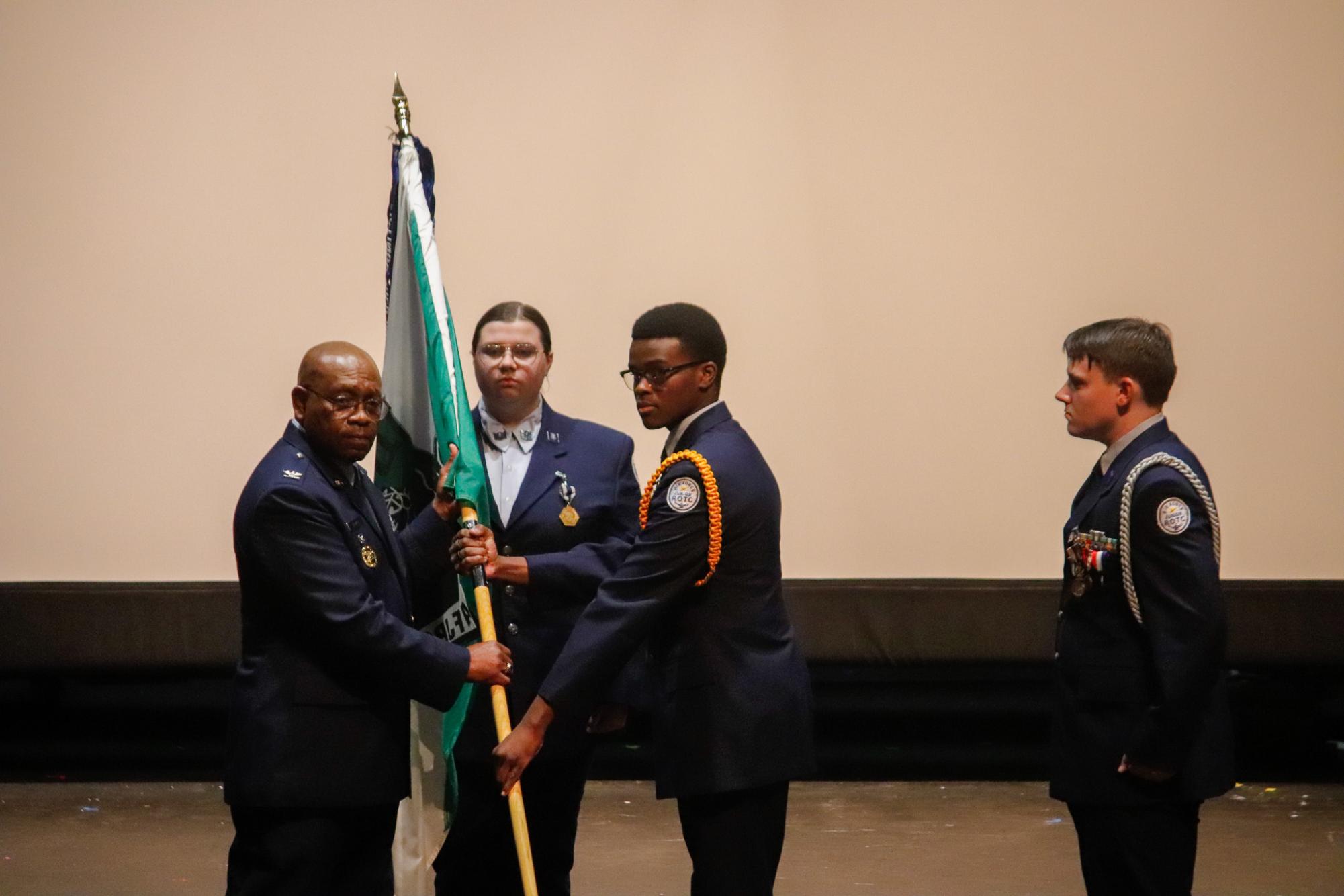 AFJROTC award ceremony (Photos by Delainey Stephenson)