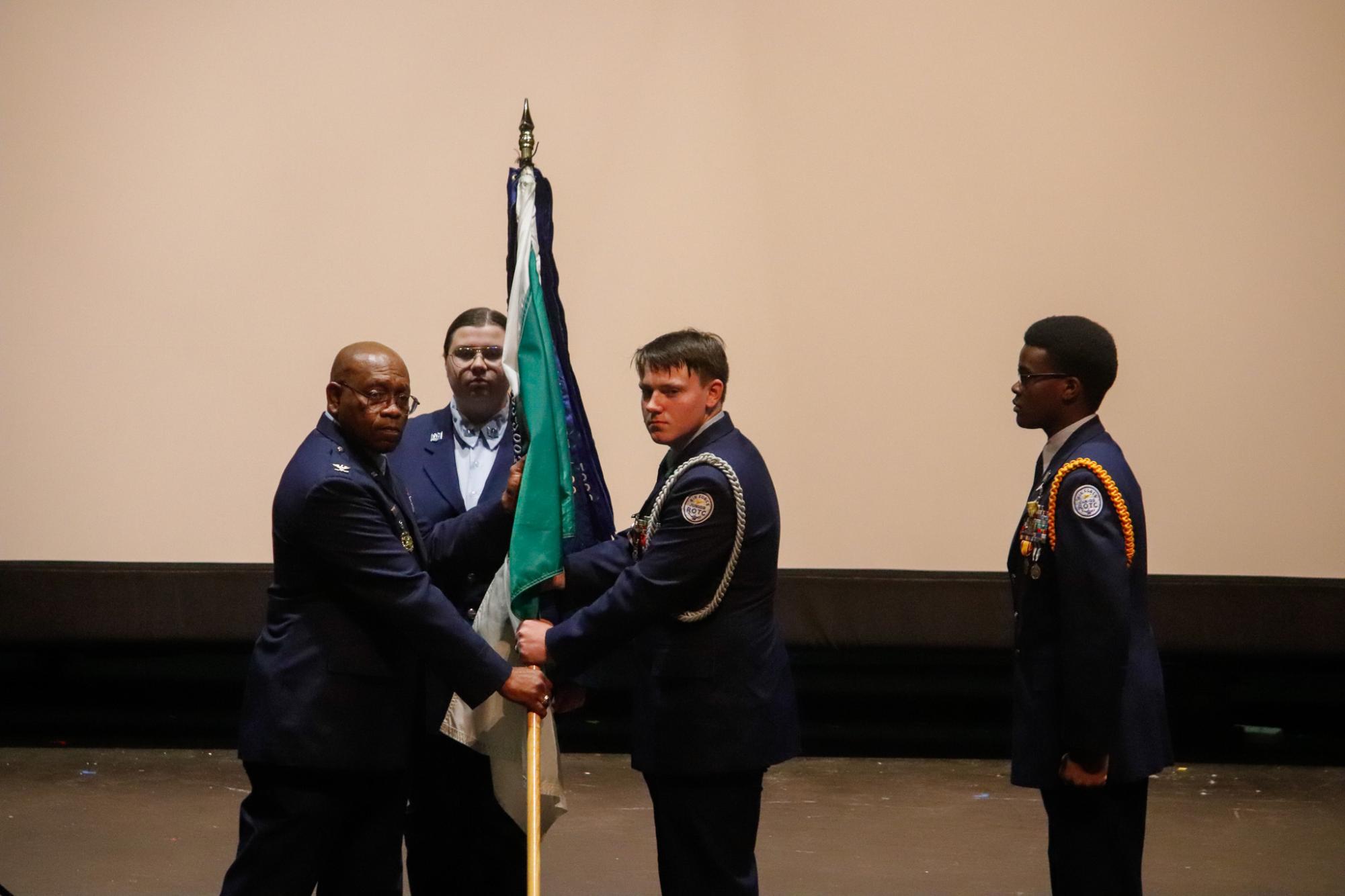 AFJROTC award ceremony (Photos by Delainey Stephenson)