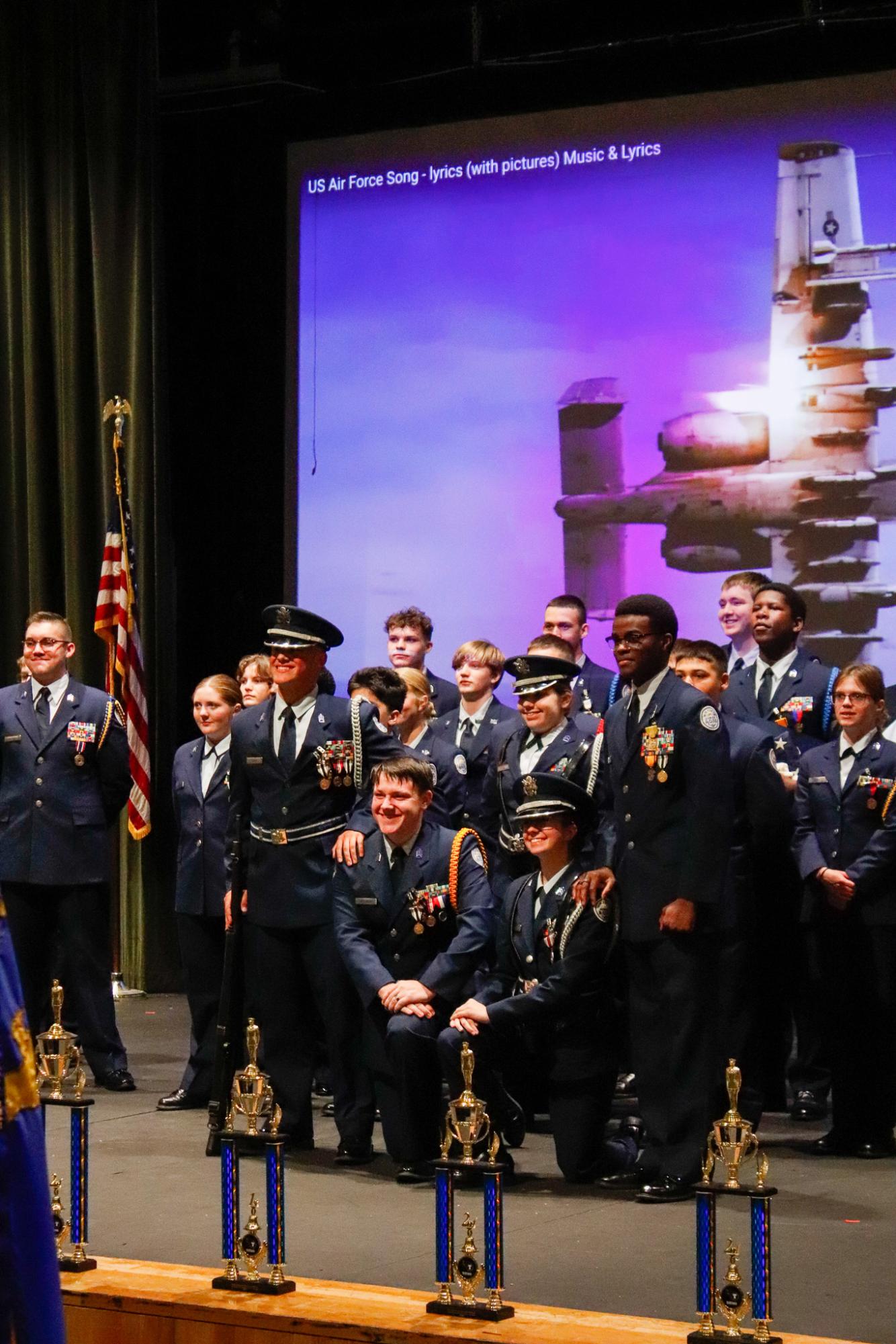 AFJROTC award ceremony (Photos by Delainey Stephenson)