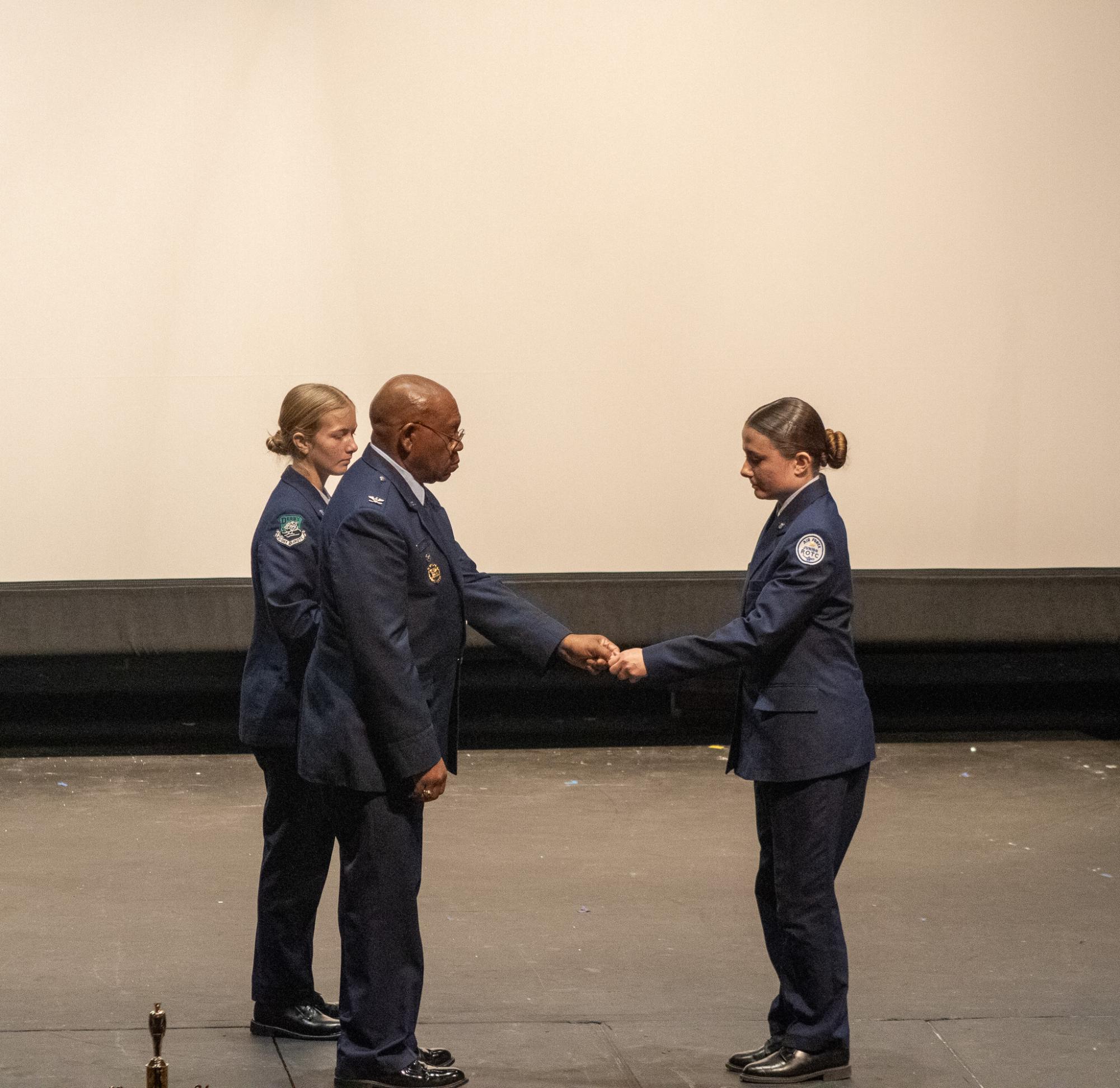 AFJROTC awards ceremony (photos by Keeley Chance)