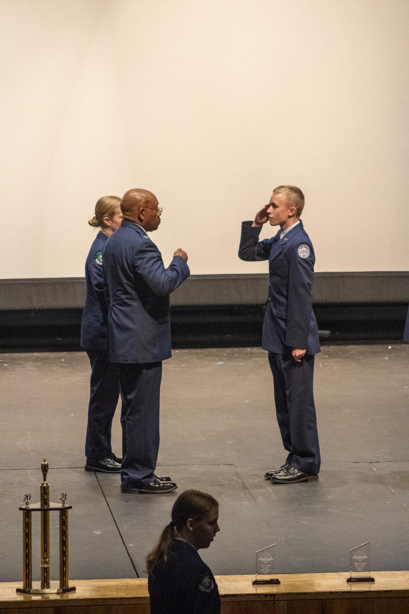 AFJROTC awards ceremony (photos by Keeley Chance)