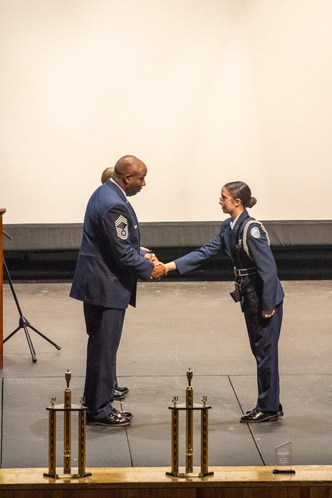 AFJROTC awards ceremony (photos by Keeley Chance)