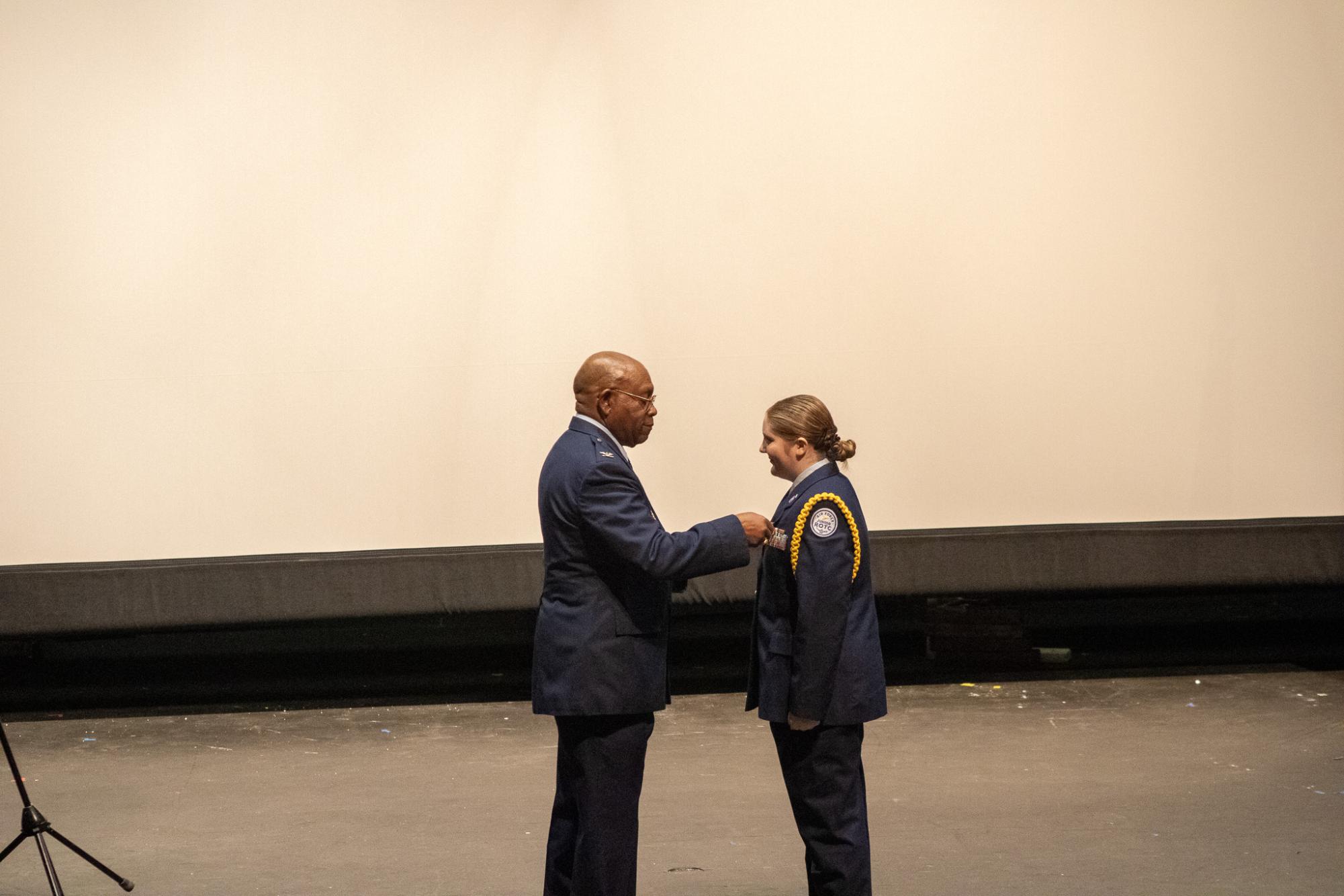 AFJROTC awards ceremony (photos by Keeley Chance)