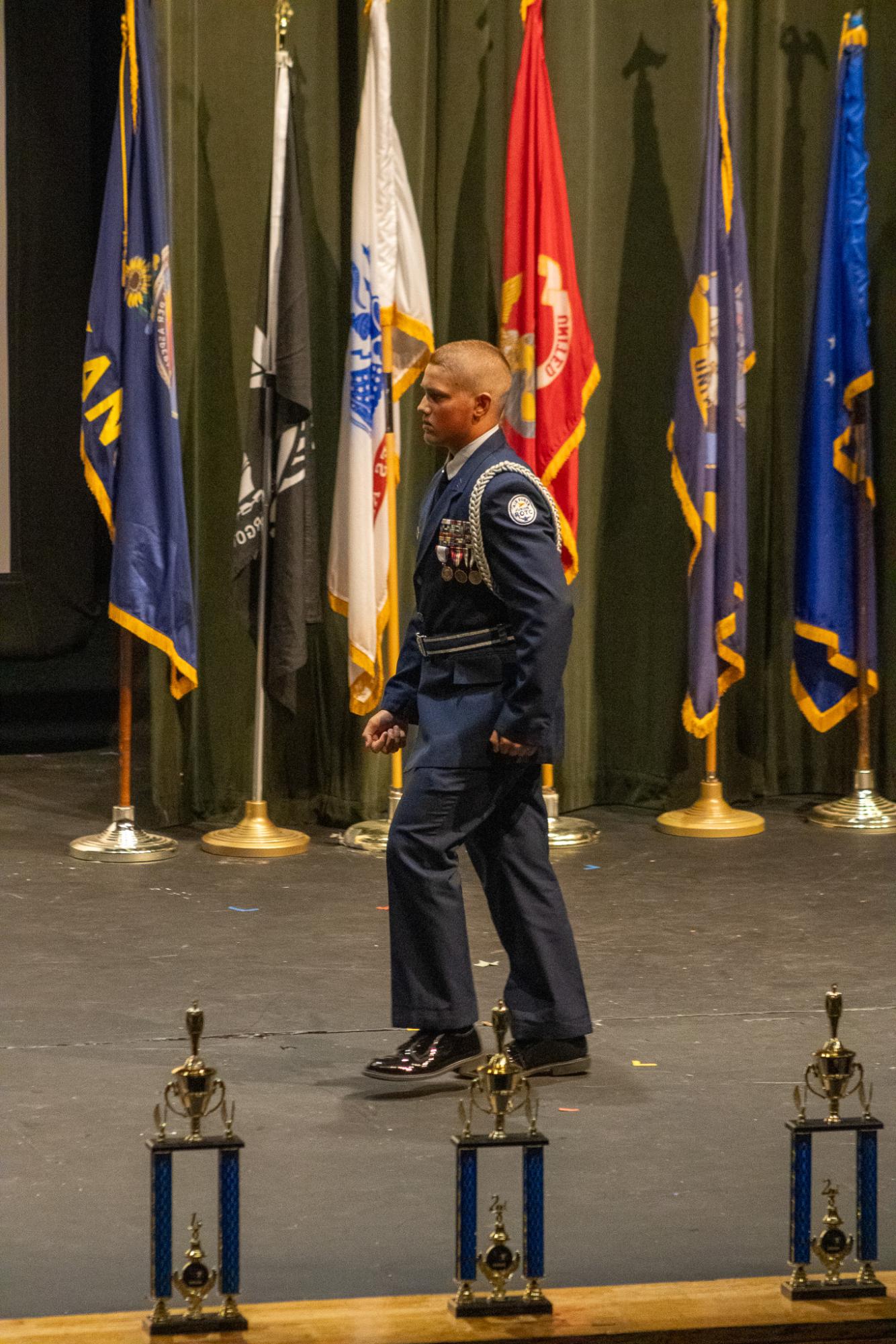AFJROTC awards ceremony (photos by Keeley Chance)