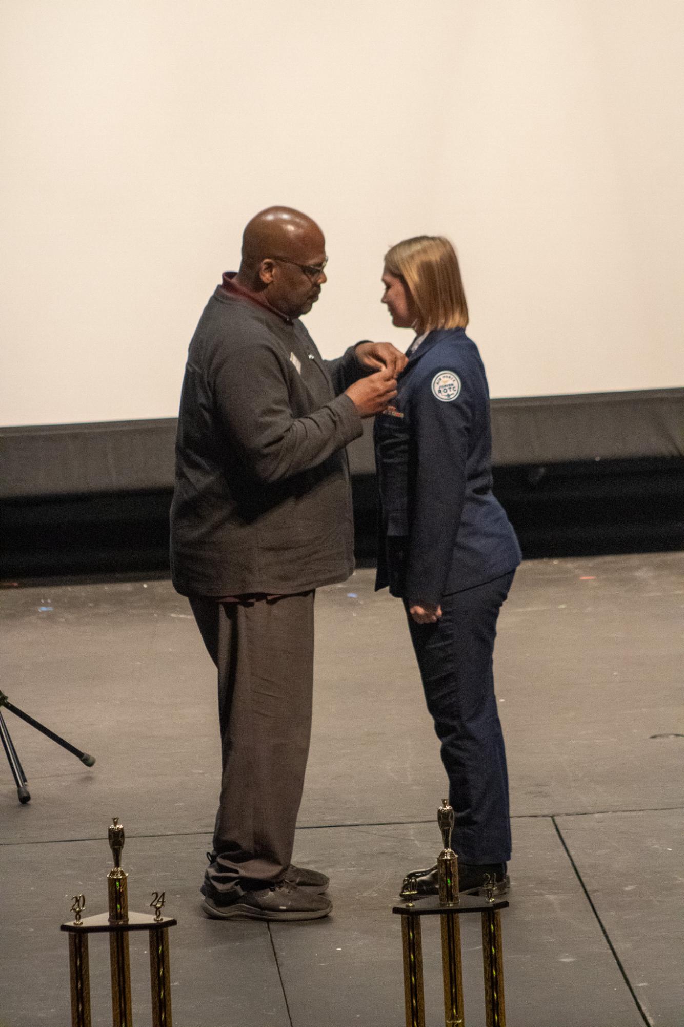 AFJROTC awards ceremony (photos by Keeley Chance)