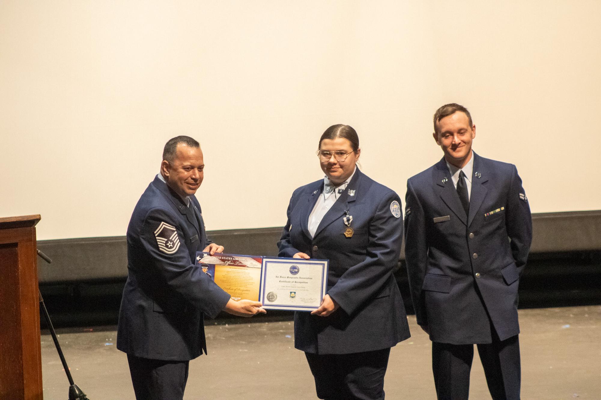 AFJROTC awards ceremony (photos by Keeley Chance)
