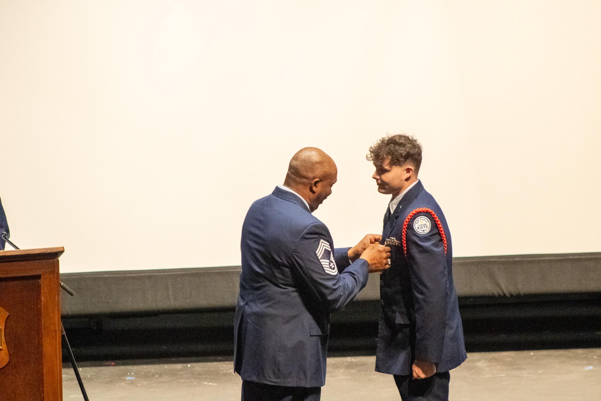 AFJROTC awards ceremony (photos by Keeley Chance)