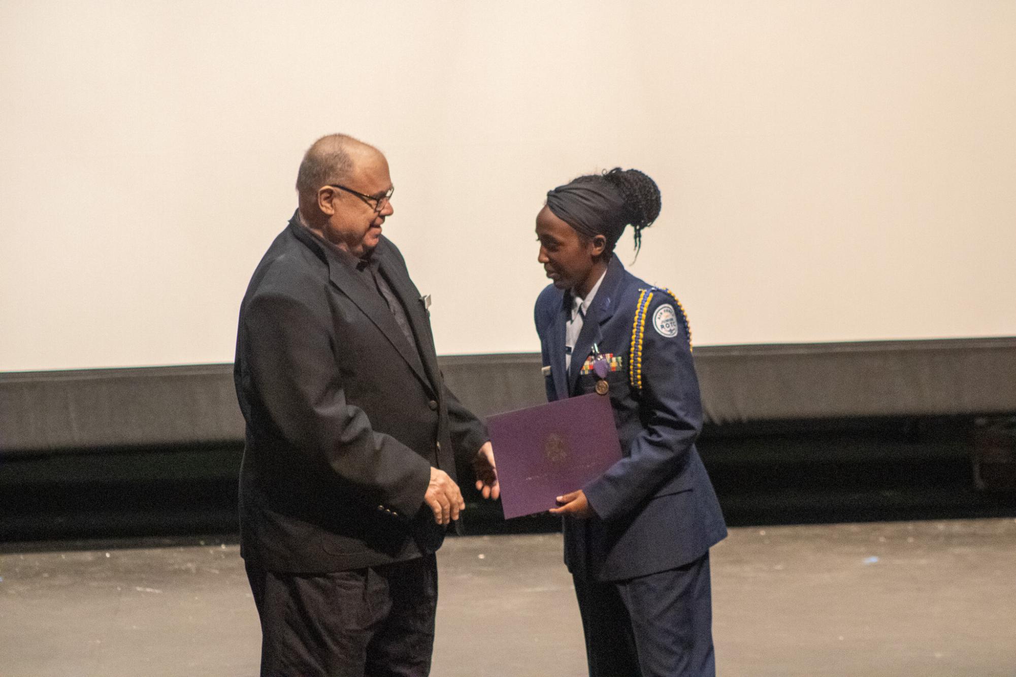 AFJROTC awards ceremony (photos by Keeley Chance)