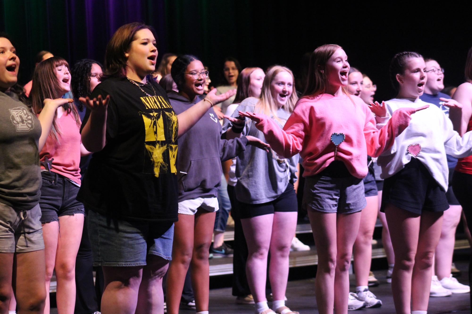 Pops Concert Practice (Photos by Bailey Sallman)