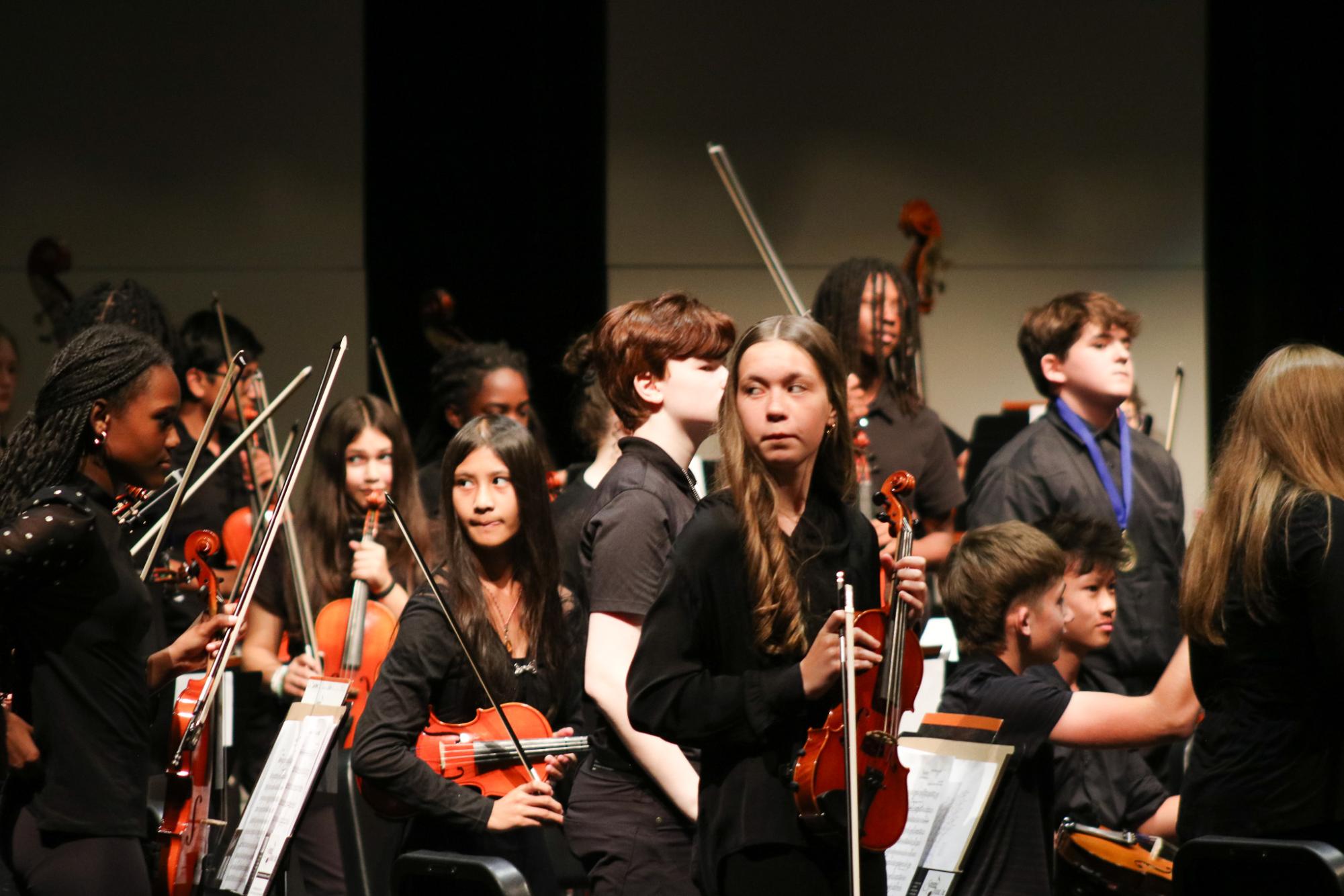 Middle School and Symphony Orchestra Concert (Photos by Ava Mbawuike)