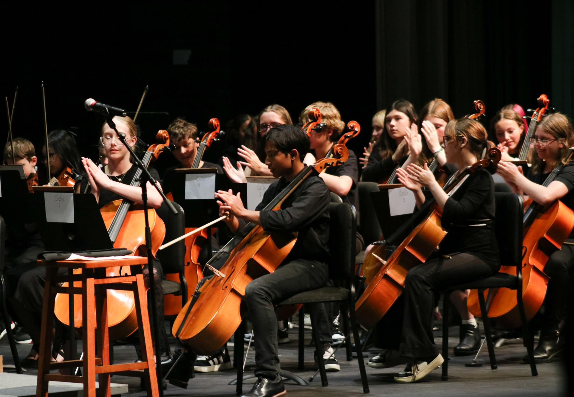 Middle School and Symphony Orchestra Concert (Photos by Ava Mbawuike)