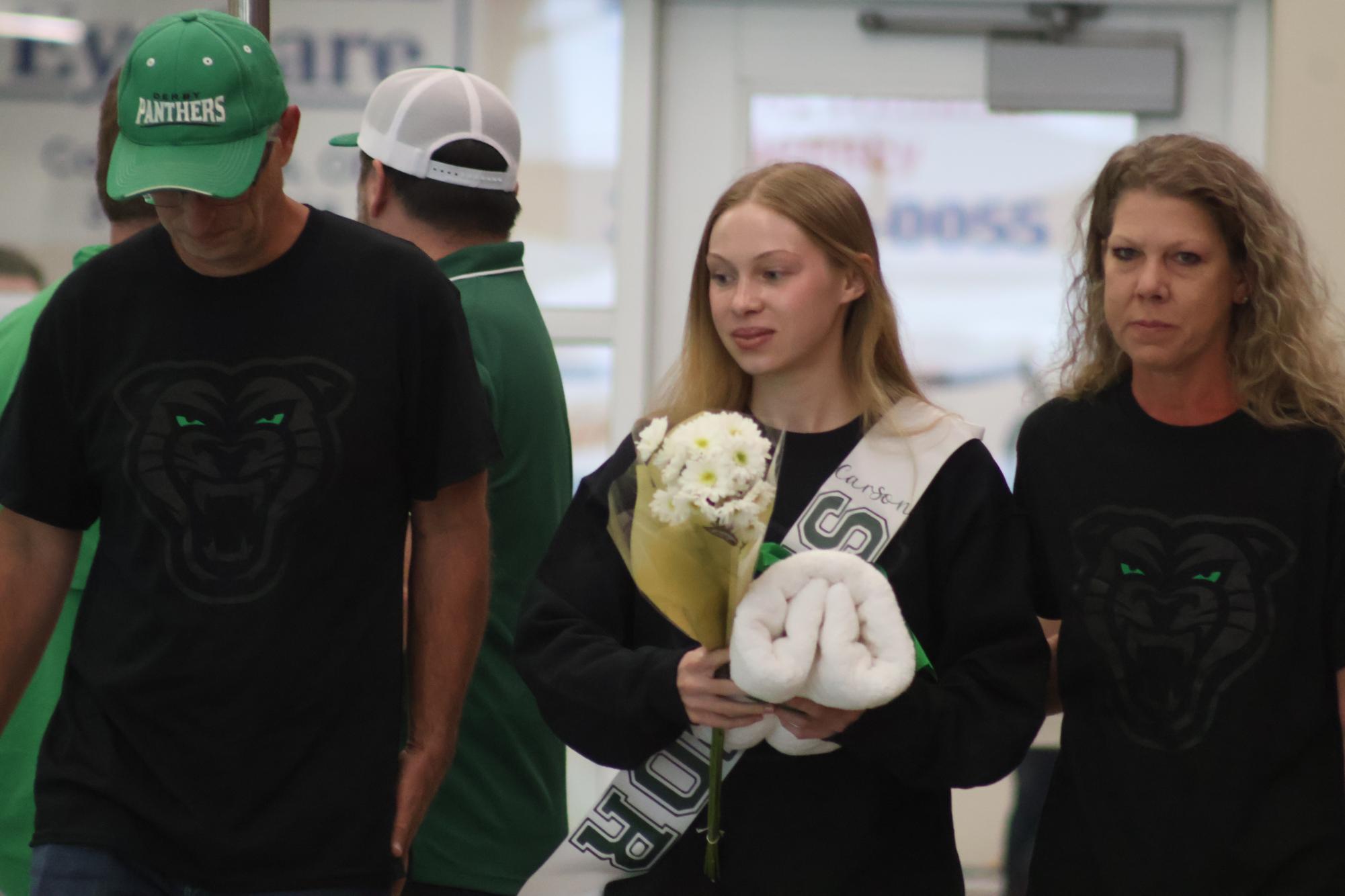 Senior night girls swim and dive (Photos by Sophia Rogers)