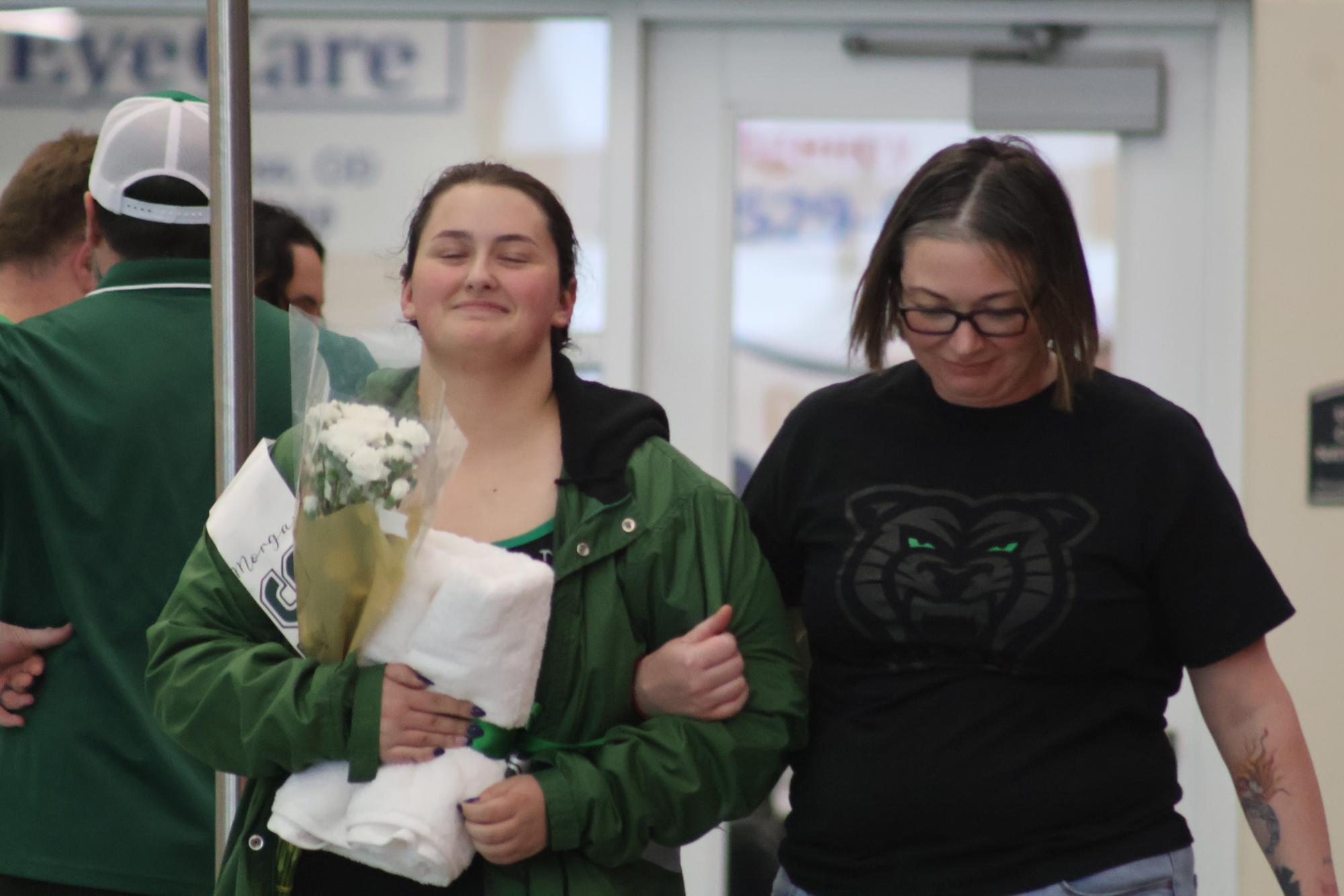 Senior night girls swim and dive (Photos by Sophia Rogers)