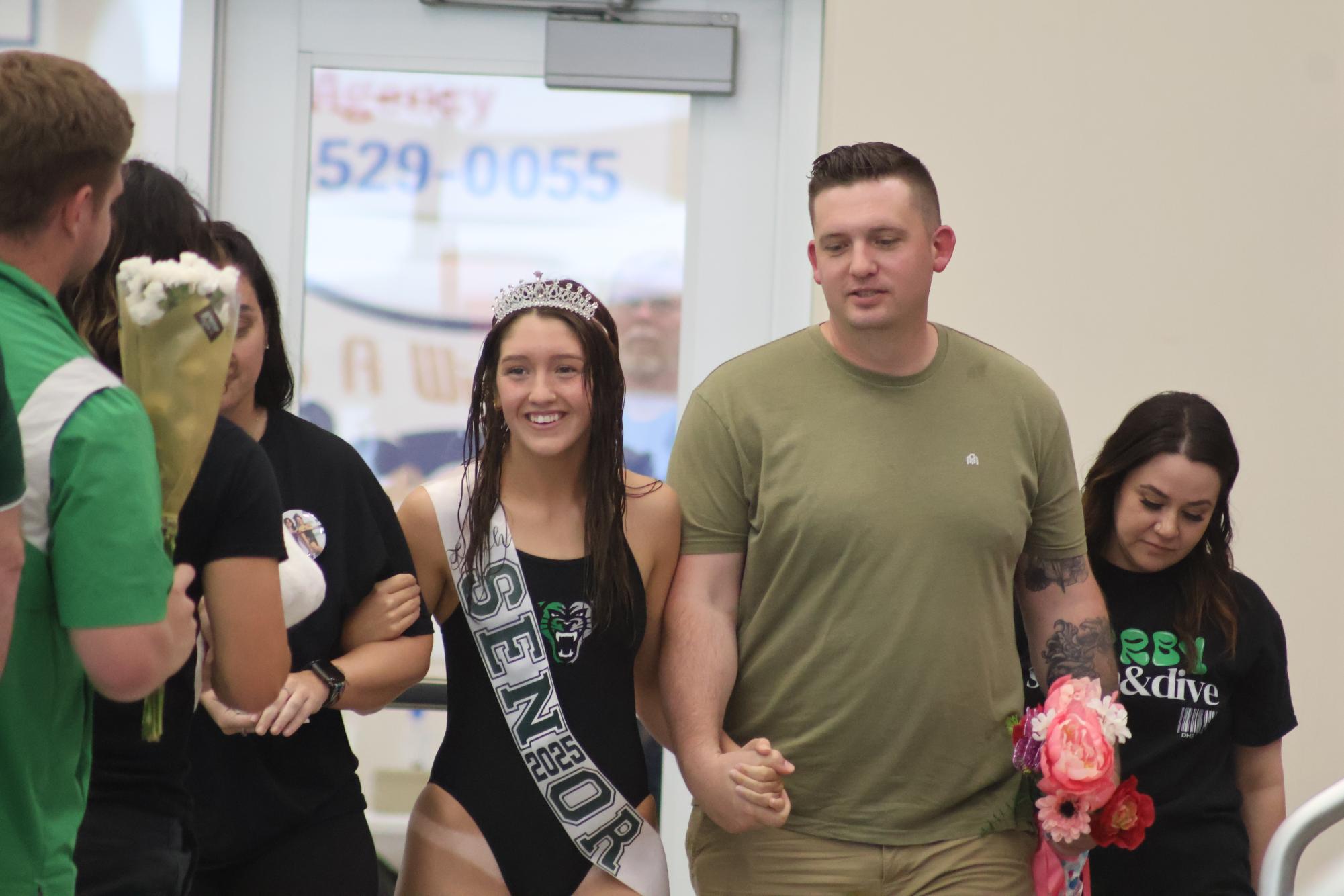 Senior night girls swim and dive (Photos by Sophia Rogers)