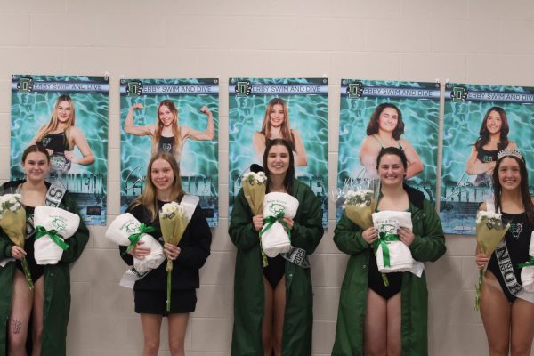 Navigation to Story: Senior night girls swim and dive (Photos by Sophia Rogers)
