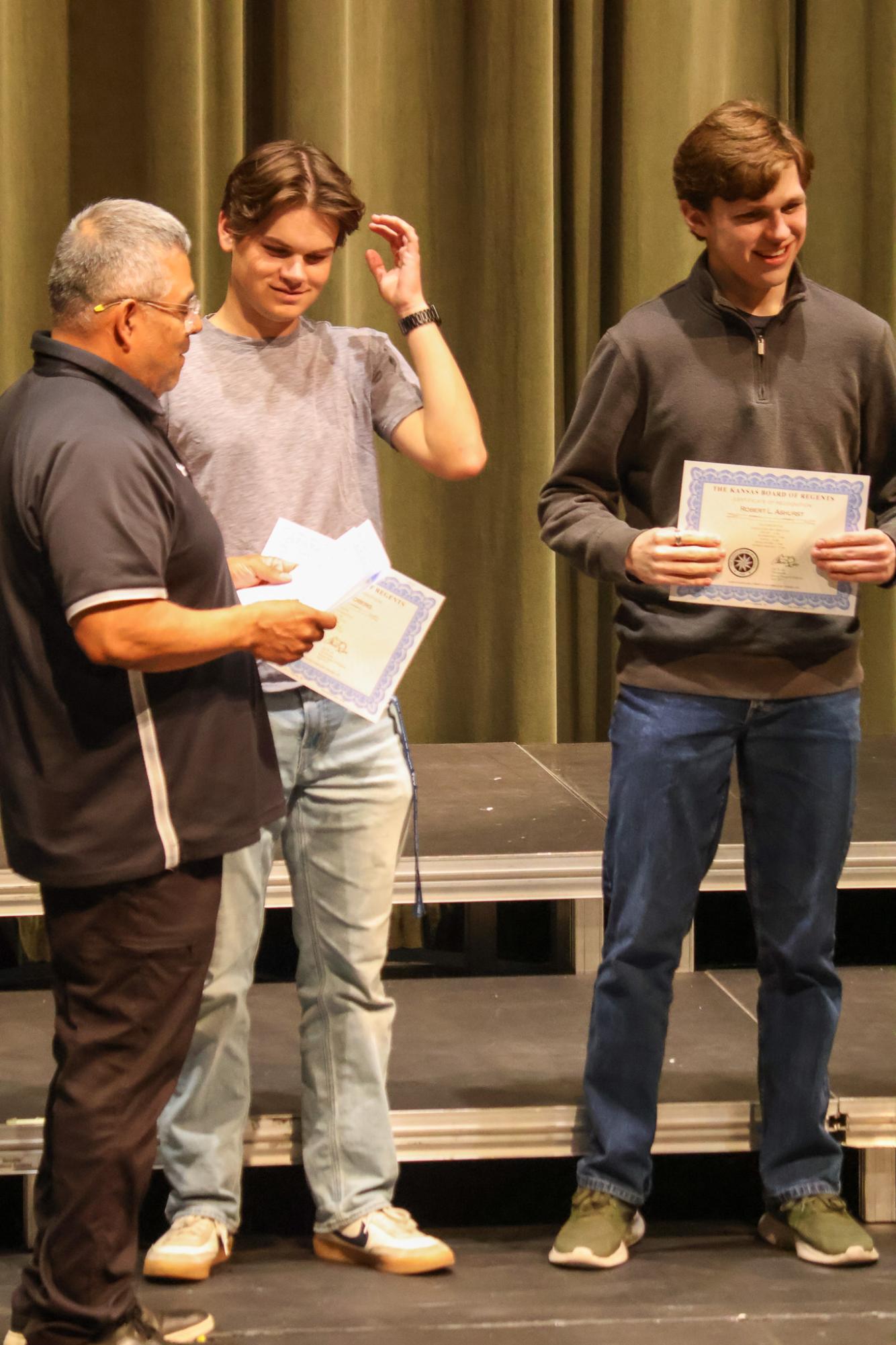 Senior awards and bell ringing (Photos by Delainey Stephenson)