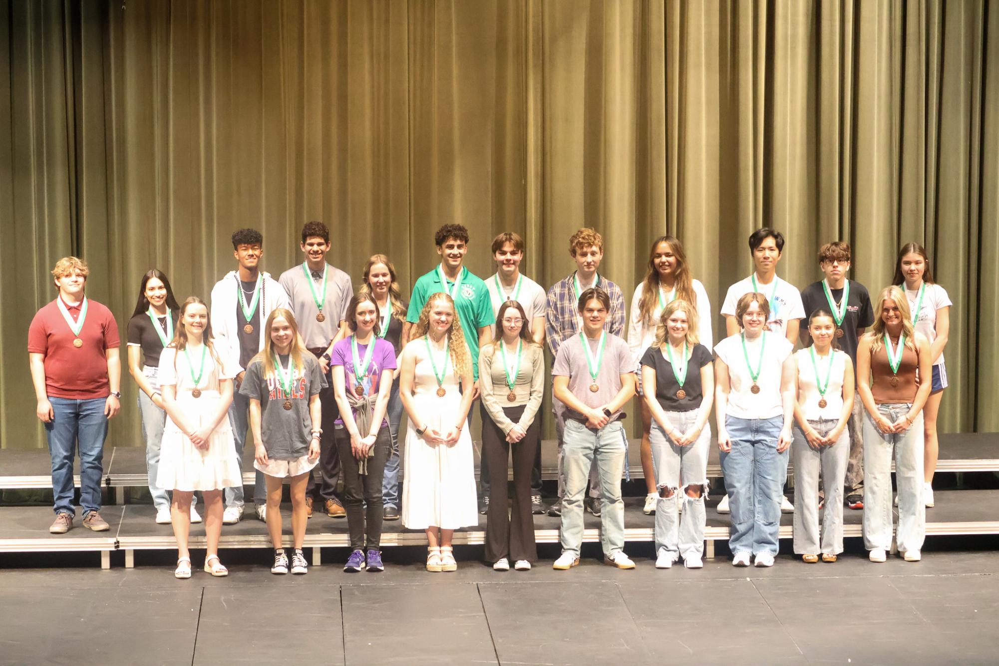 Senior awards and bell ringing (Photos by Delainey Stephenson)