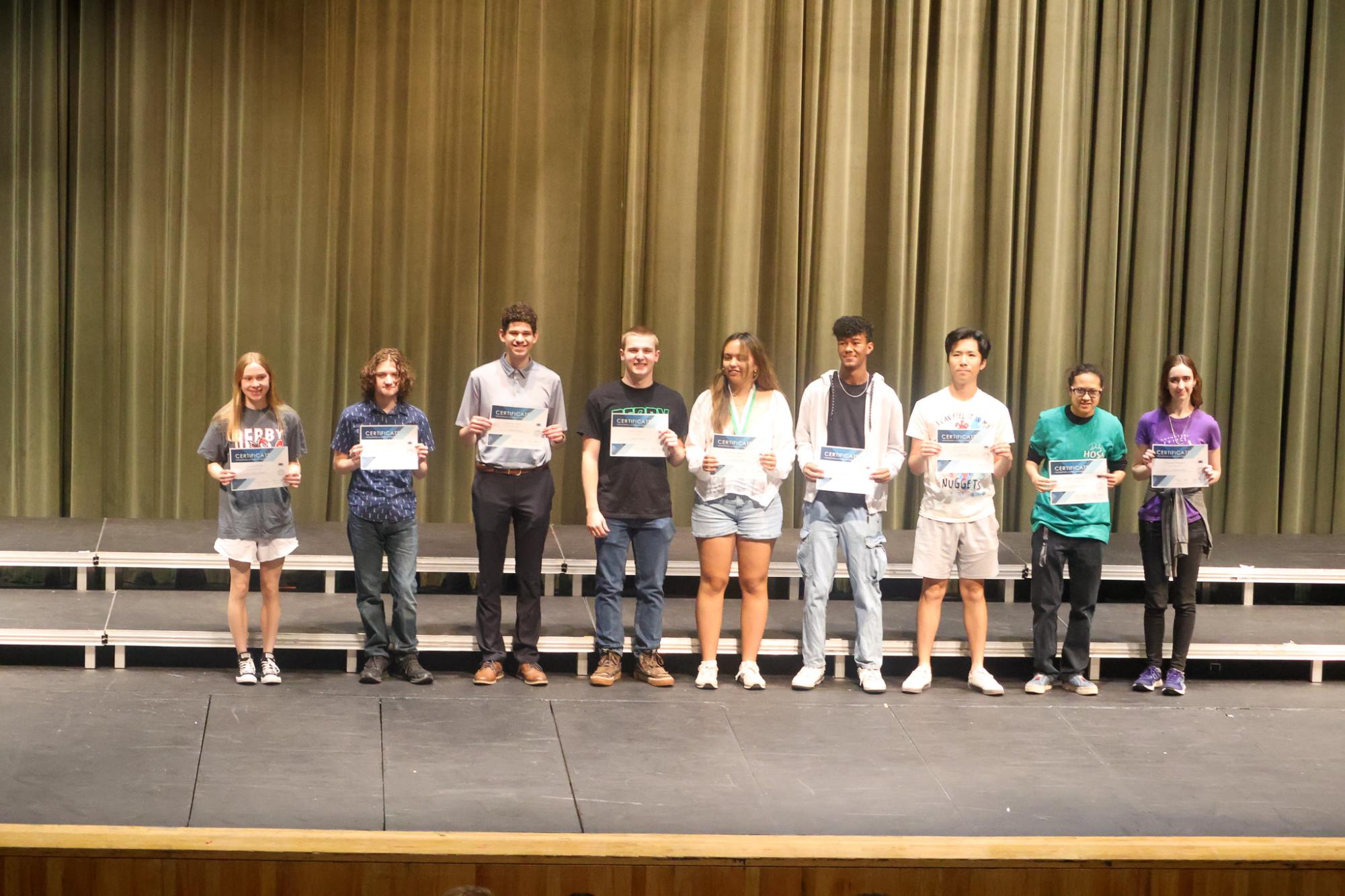 Senior awards and bell ringing (Photos by Delainey Stephenson)