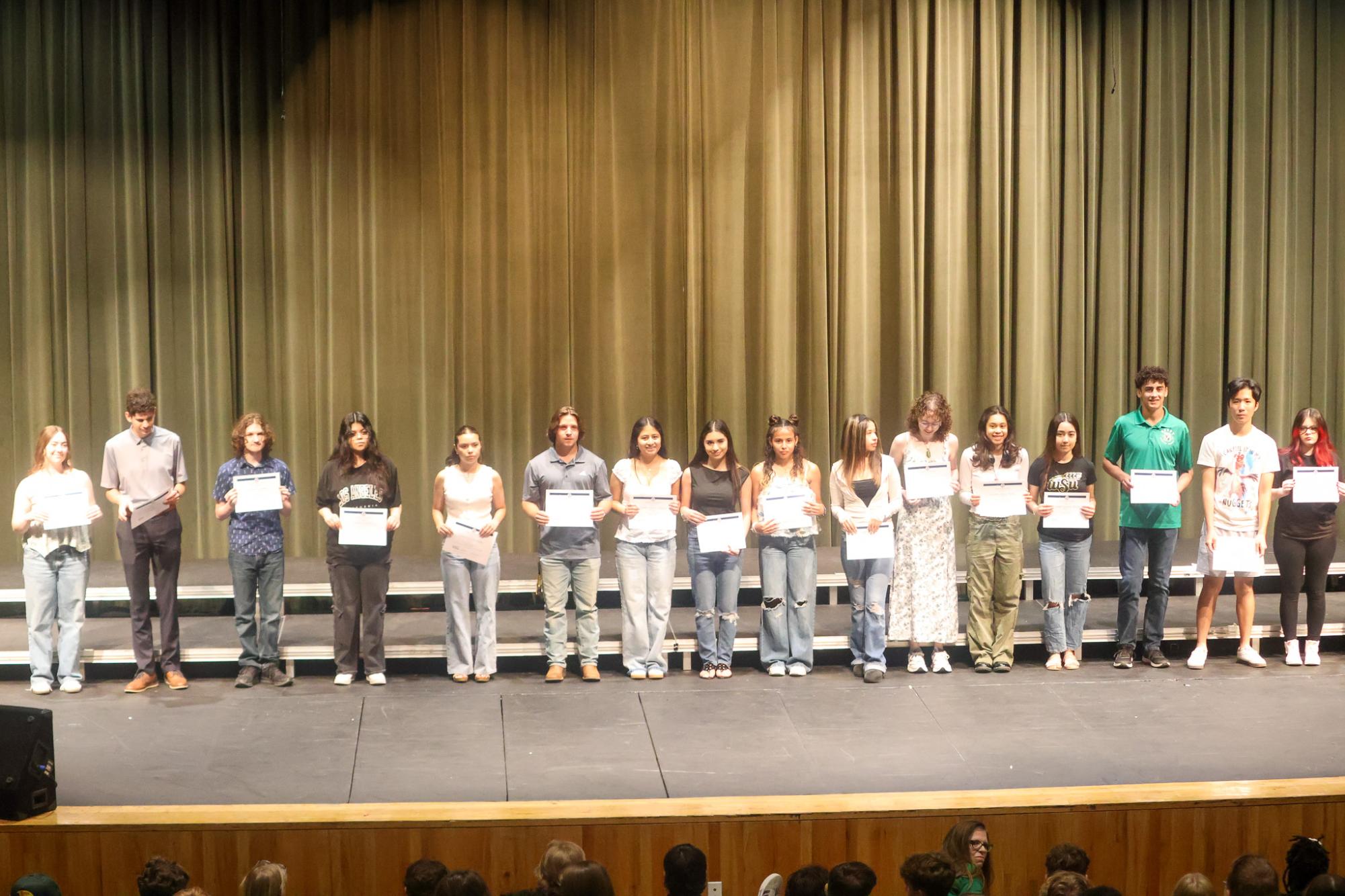 Senior awards and bell ringing (Photos by Delainey Stephenson)