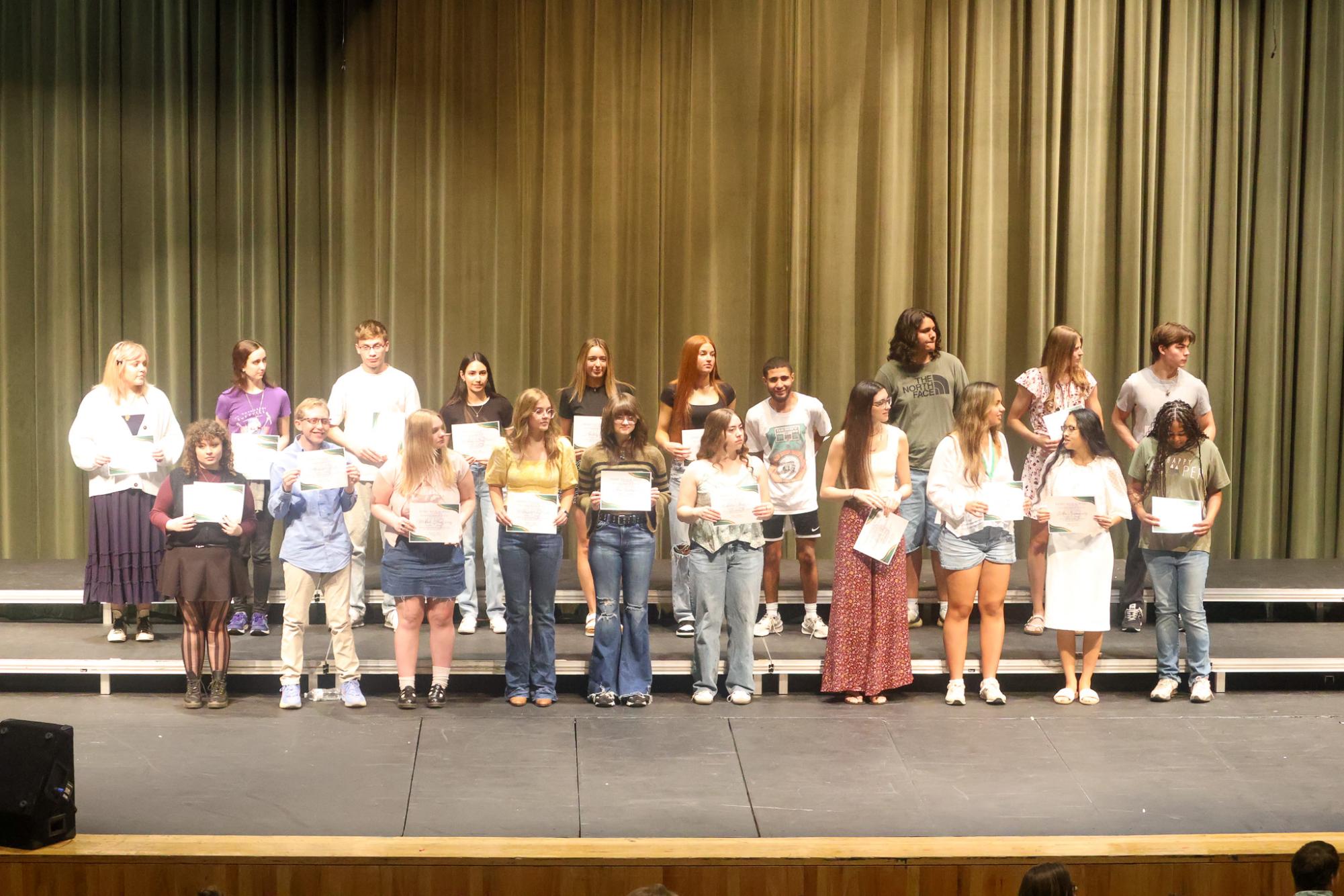 Senior awards and bell ringing (Photos by Delainey Stephenson)