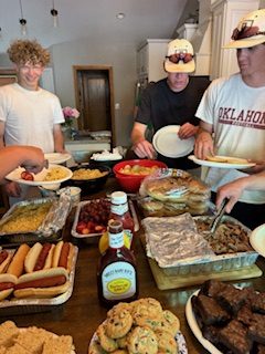 Baseball team dinner