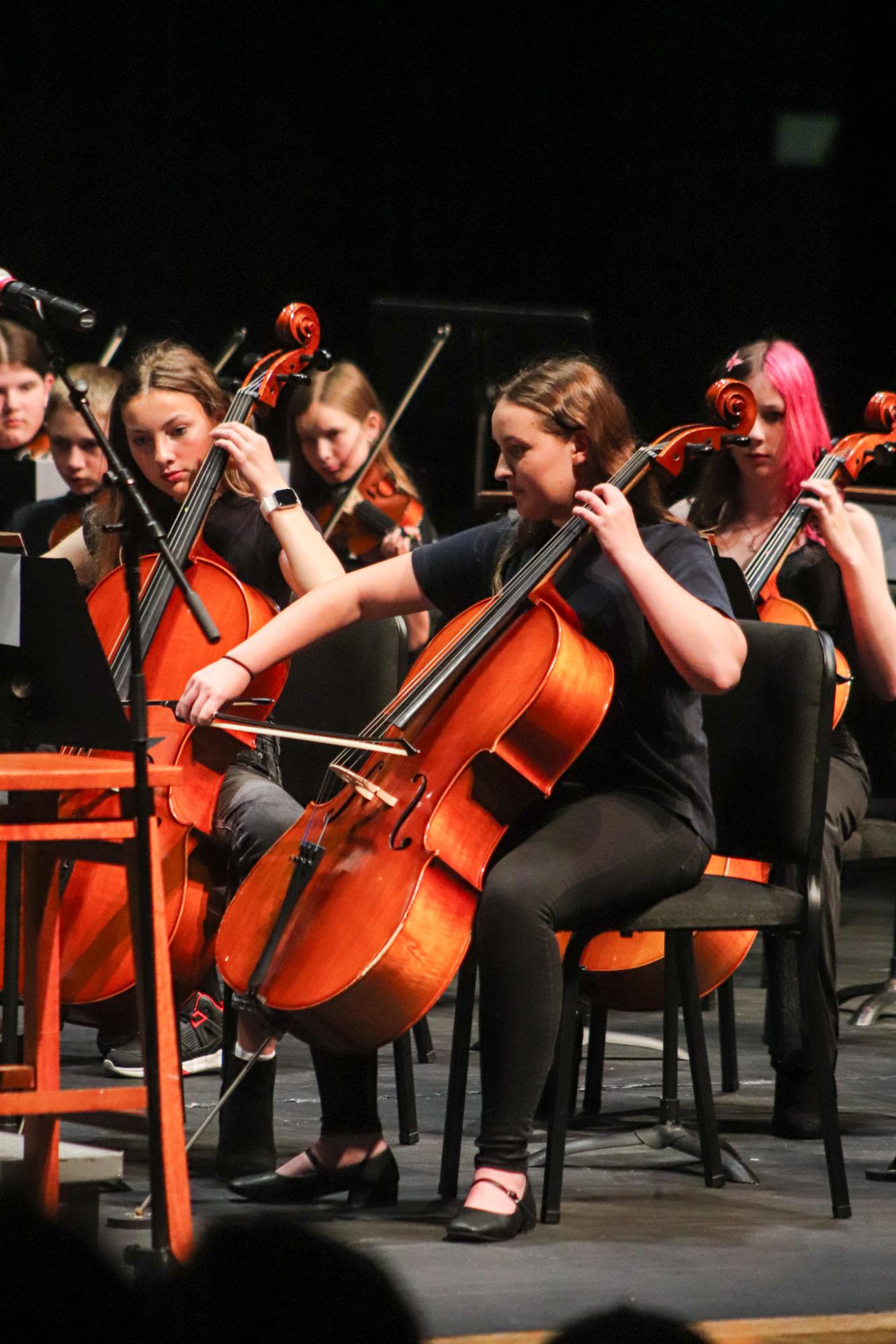 Middle School and Symphony Orchestra Concert (Photos by Kaelyn Kissack)