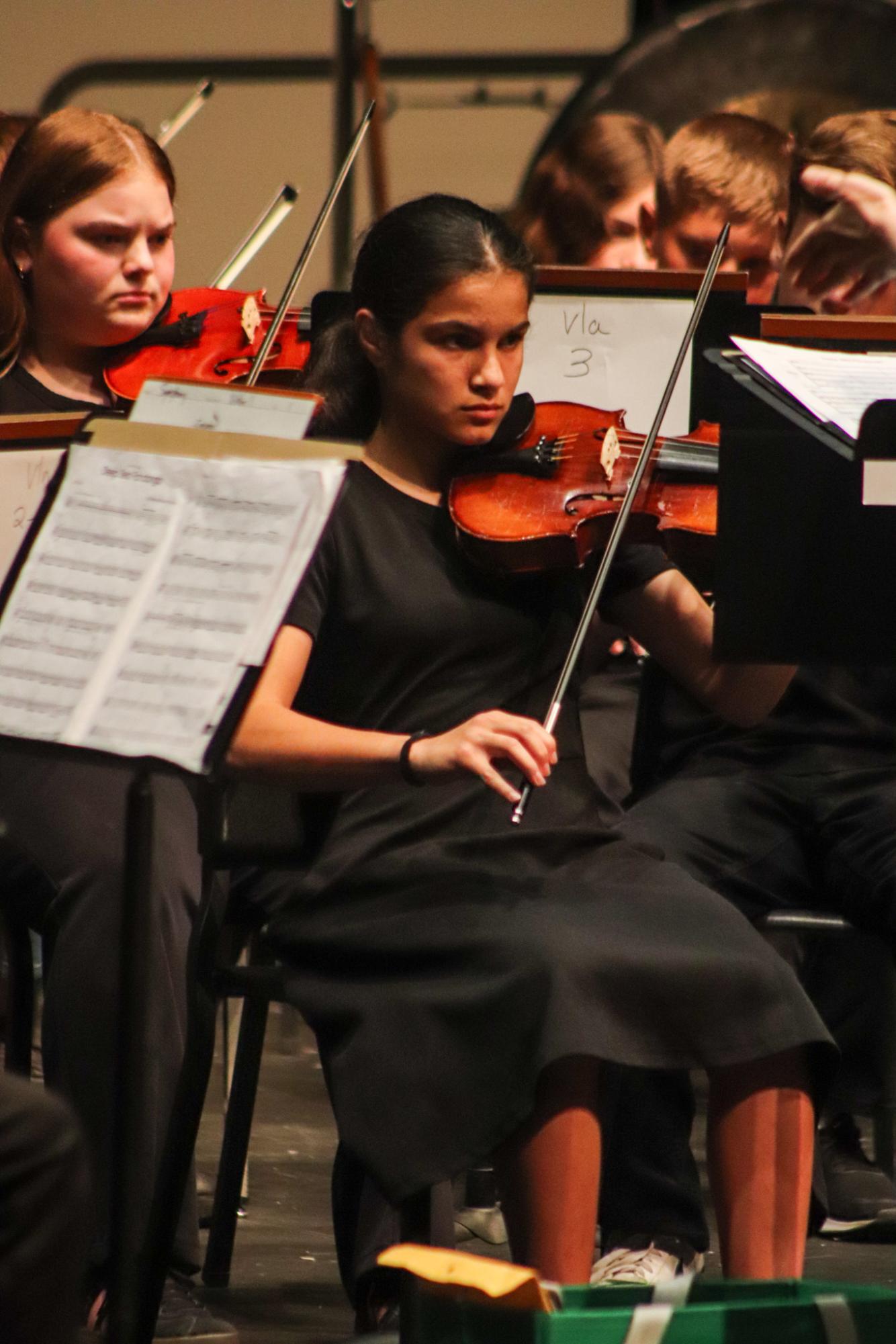 Middle School and Symphony Orchestra Concert (Photos by Kaelyn Kissack)