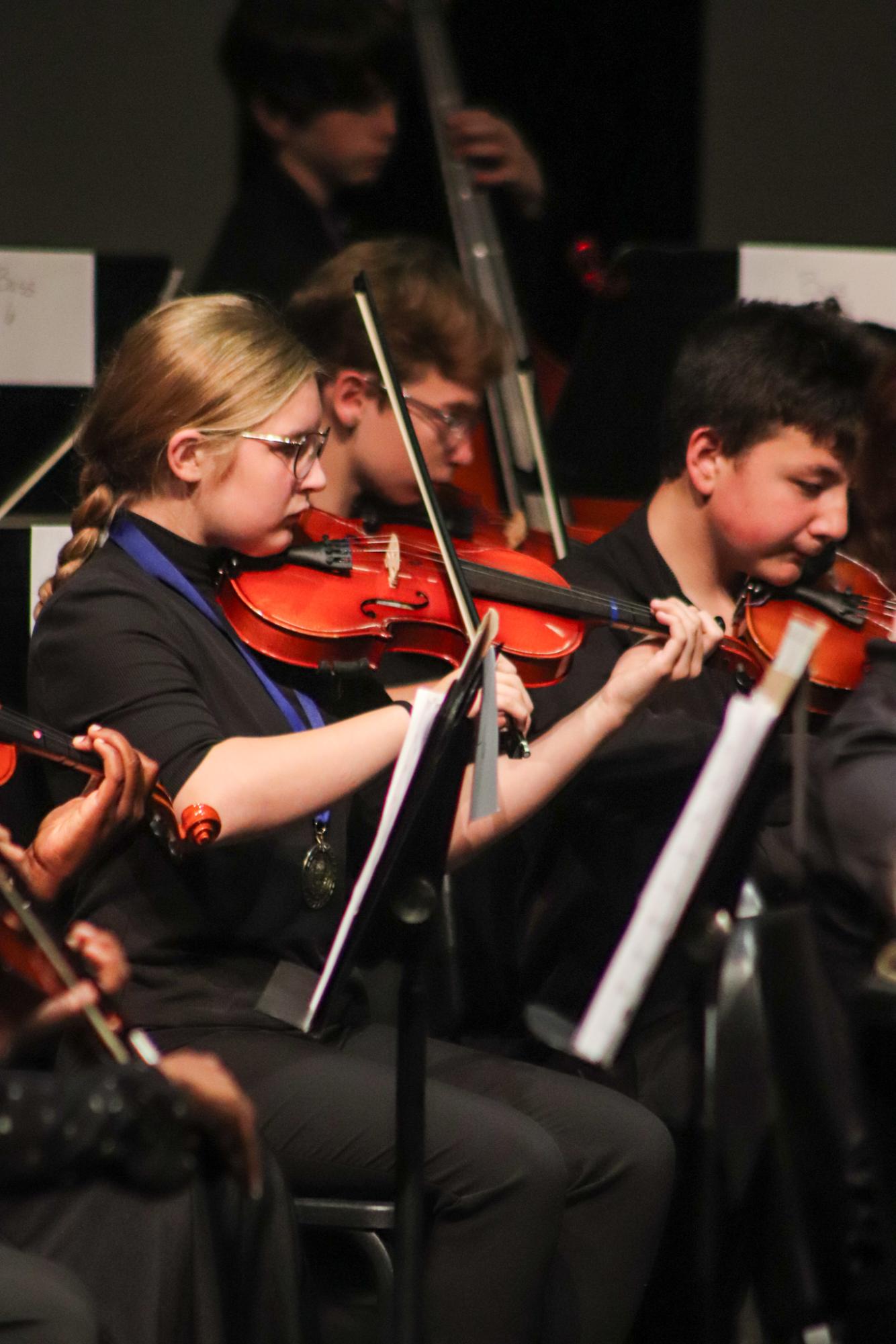 Middle School and Symphony Orchestra Concert (Photos by Kaelyn Kissack)