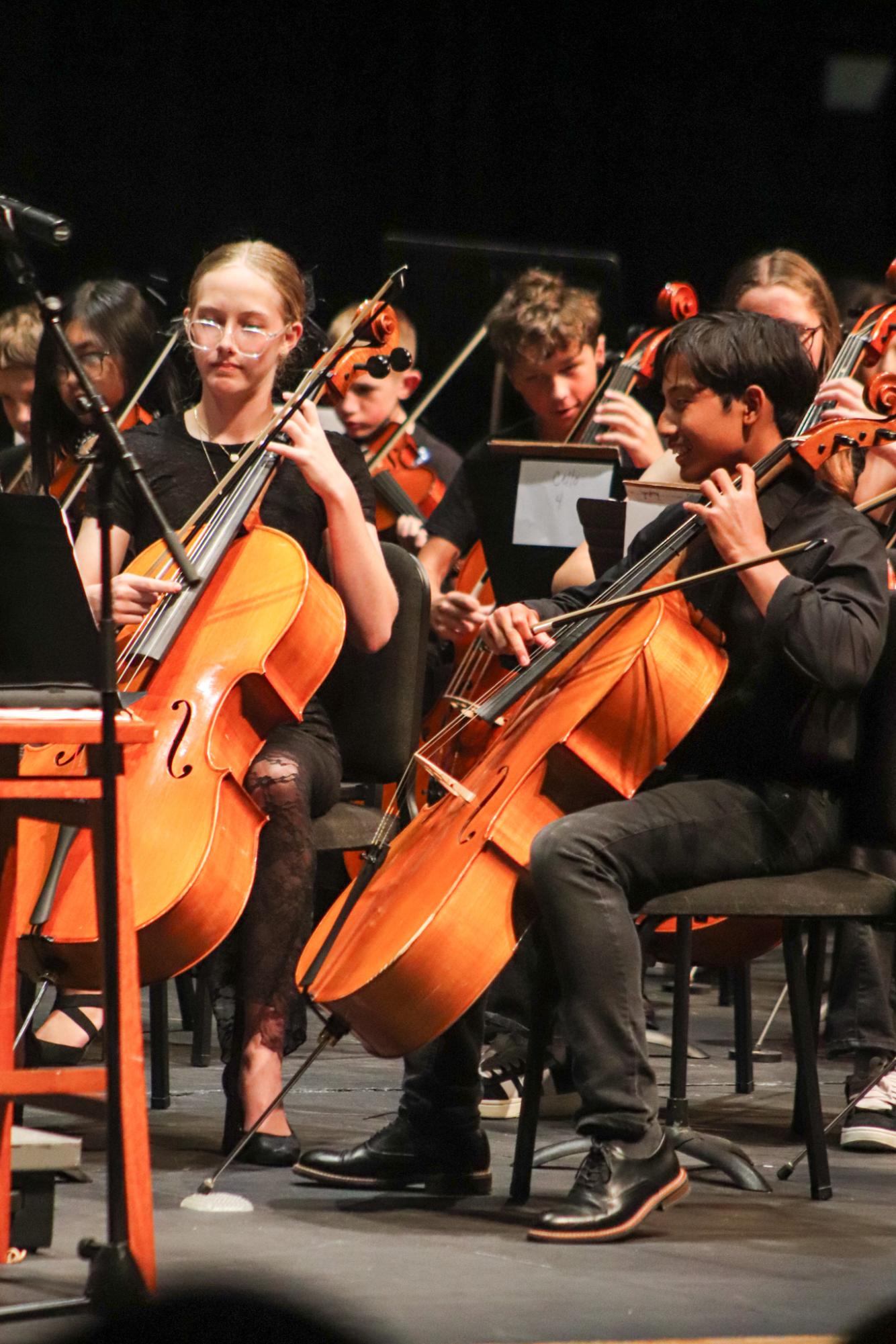 Middle School and Symphony Orchestra Concert (Photos by Kaelyn Kissack)
