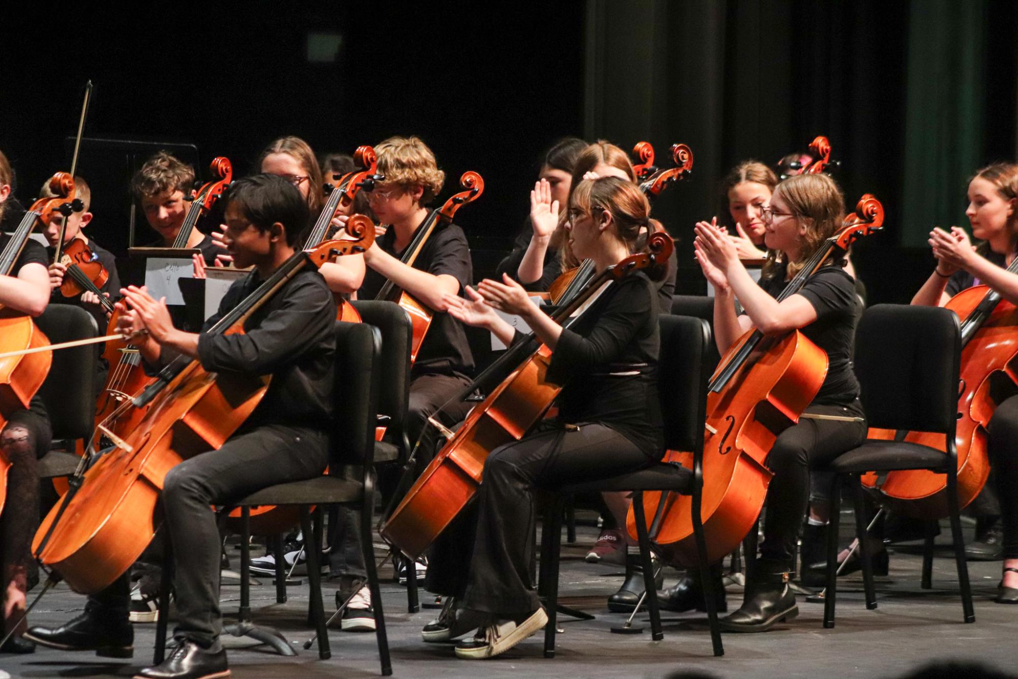 Middle School and Symphony Orchestra Concert (Photos by Kaelyn Kissack)
