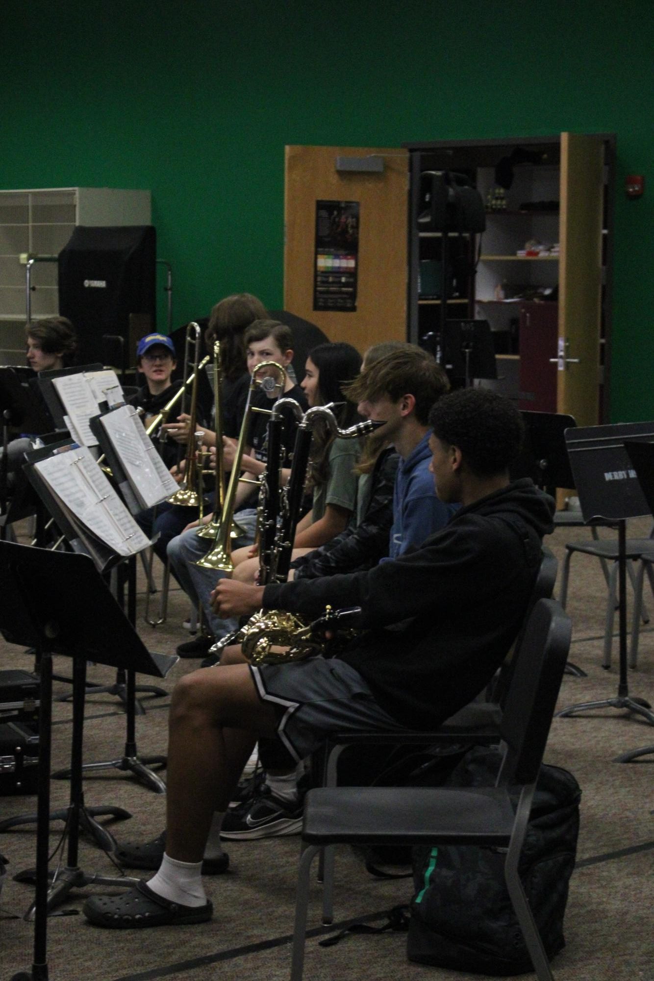 Band practice (Photos by Holly Bookout)