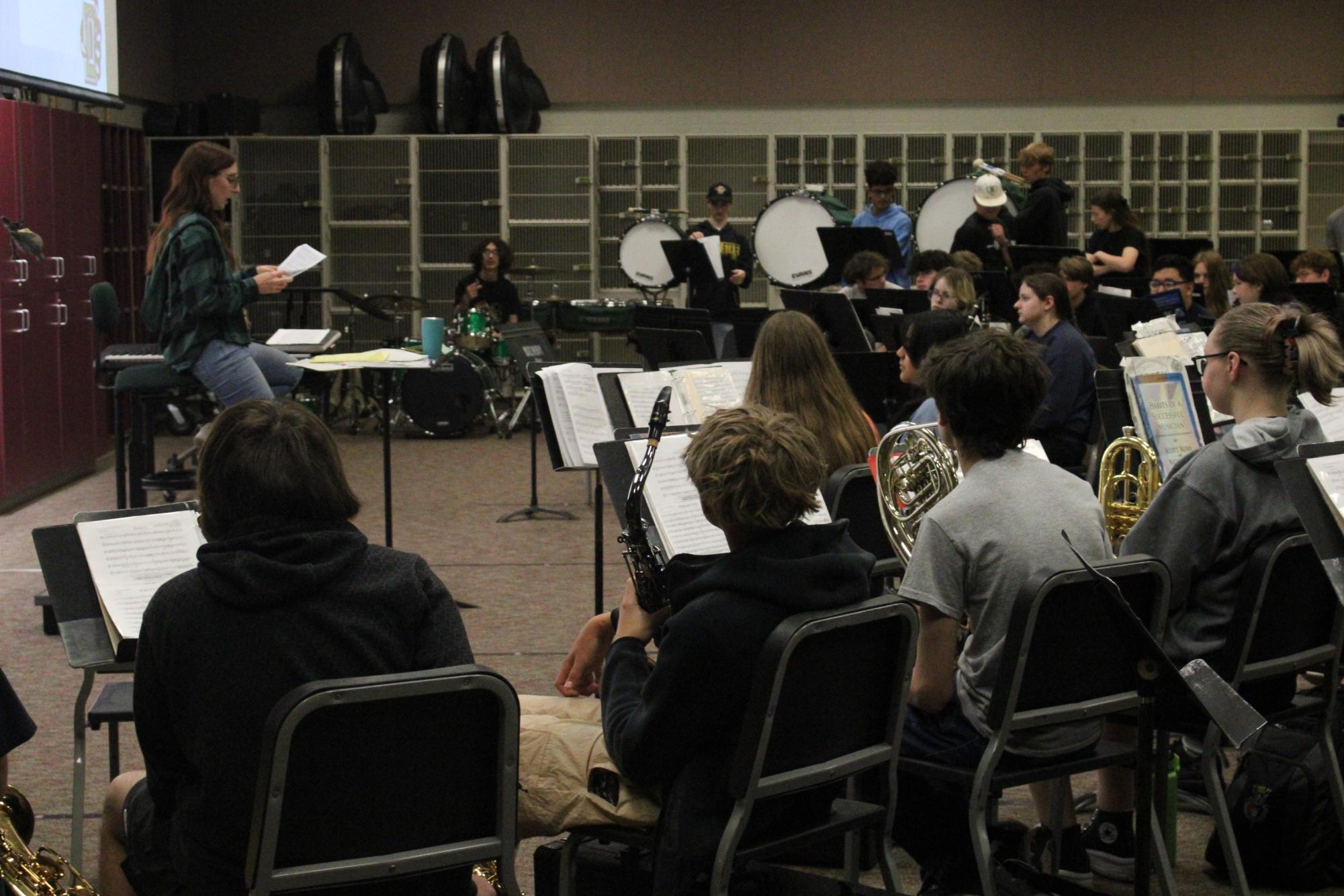 Band practice (Photos by Holly Bookout)