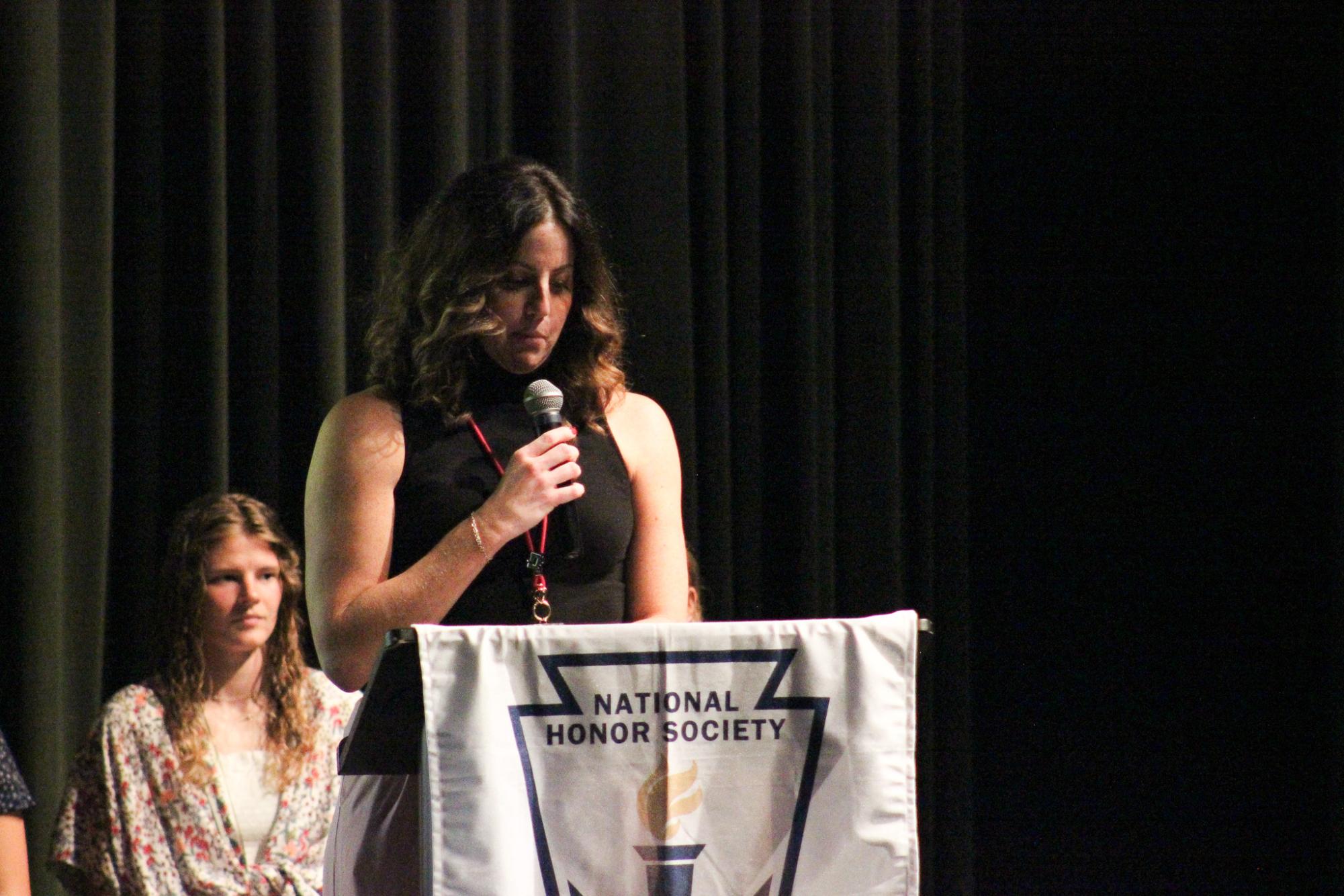 NHS Induction (Photos by Bree Stuhlsatz)