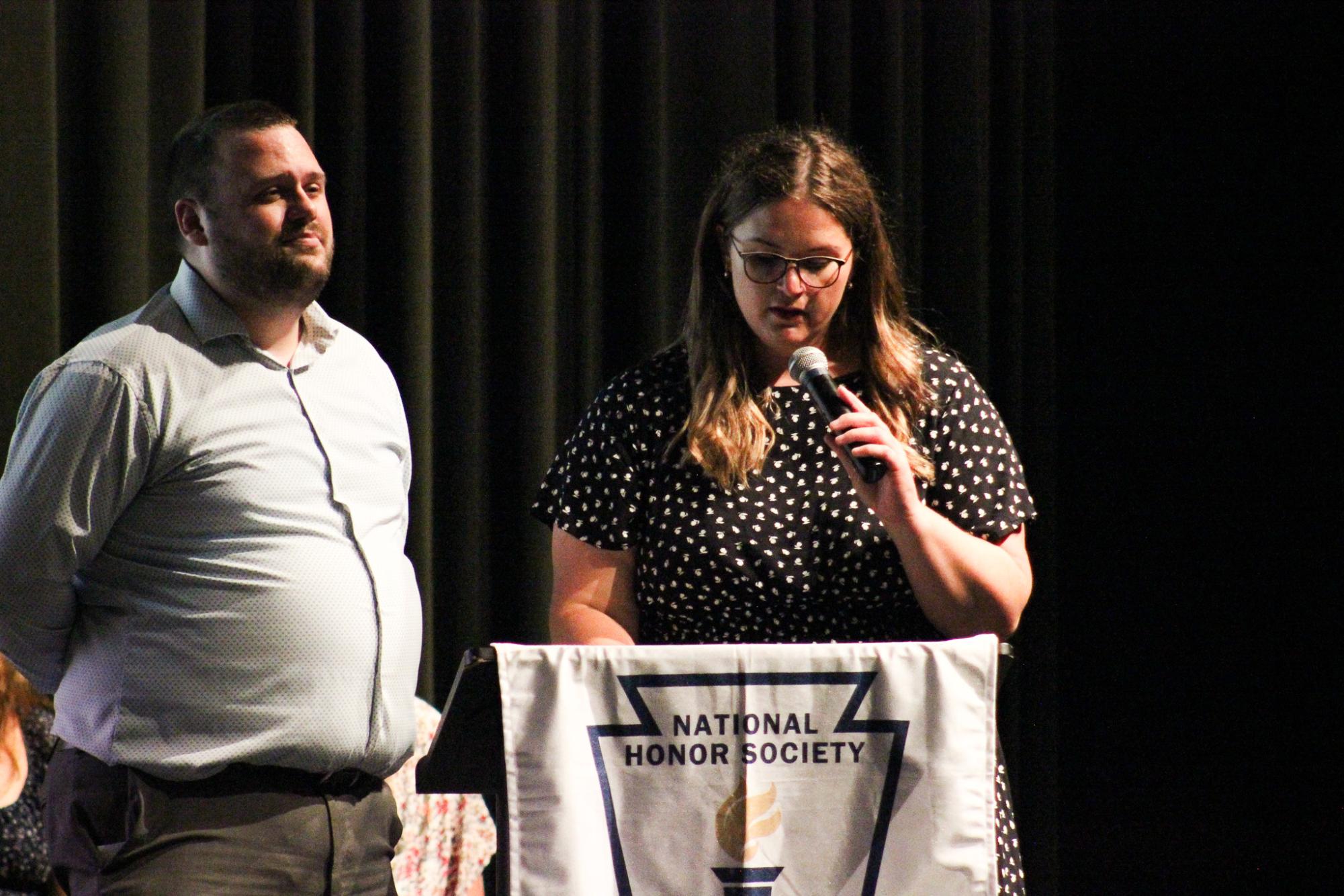 NHS Induction (Photos by Bree Stuhlsatz)