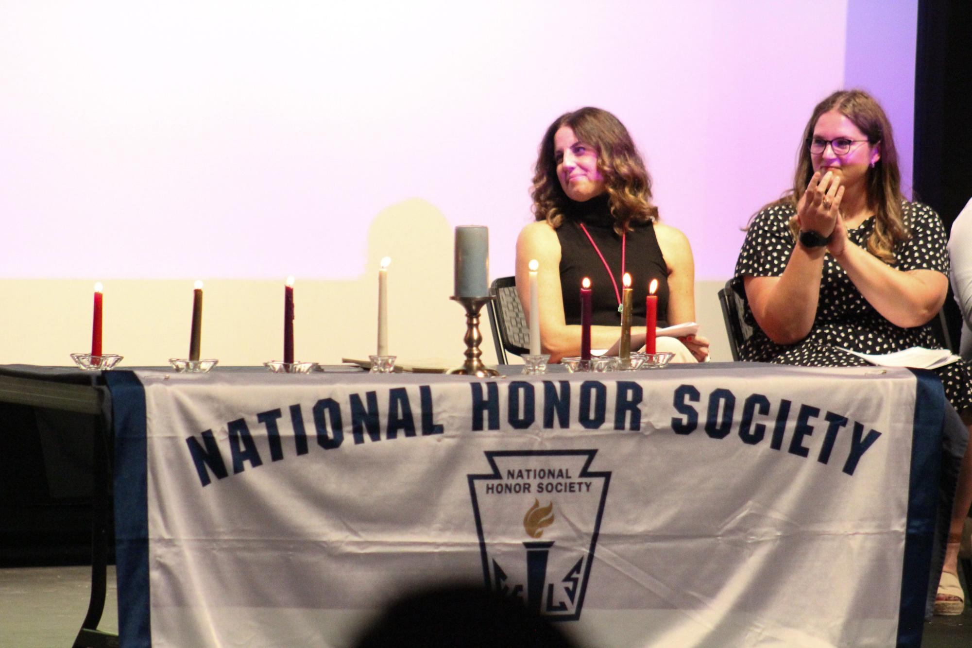 NHS Induction (Photos by Bree Stuhlsatz)
