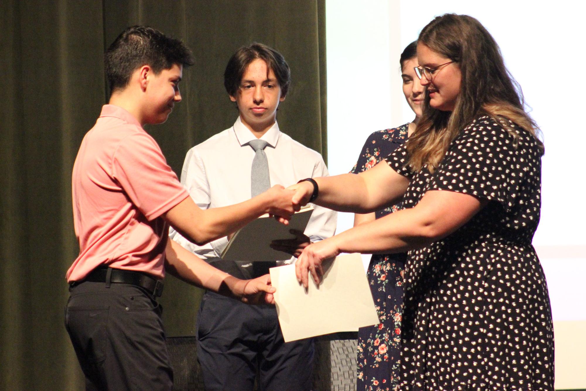 NHS Induction (Photos by Bree Stuhlsatz)