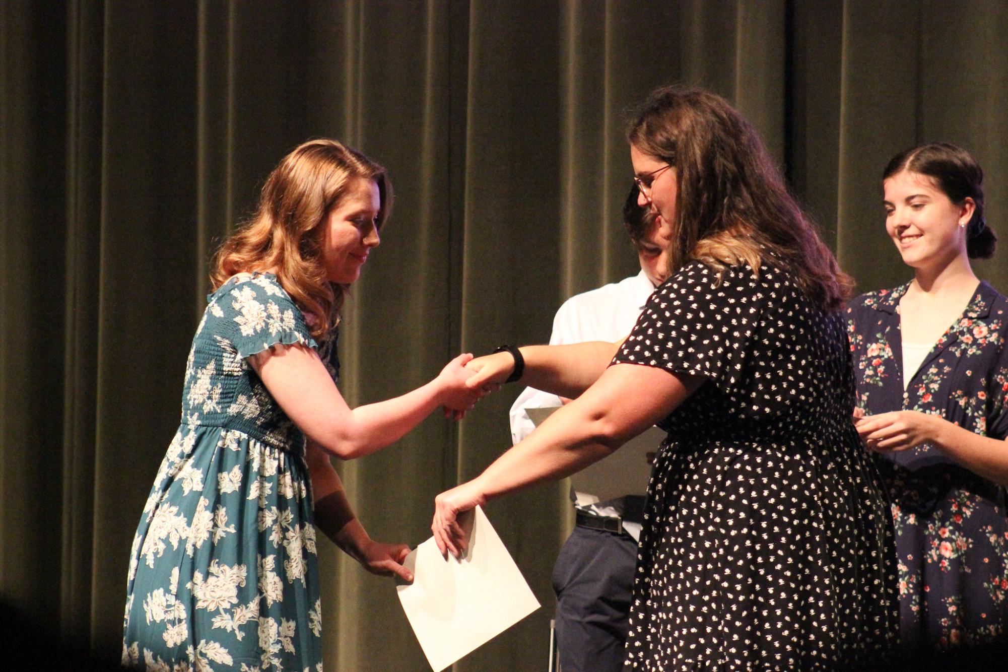 NHS Induction (Photos by Bree Stuhlsatz)