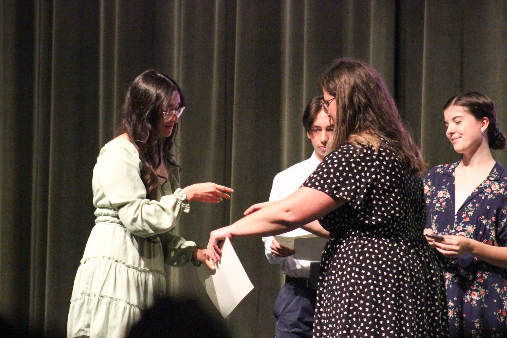 NHS Induction (Photos by Bree Stuhlsatz)