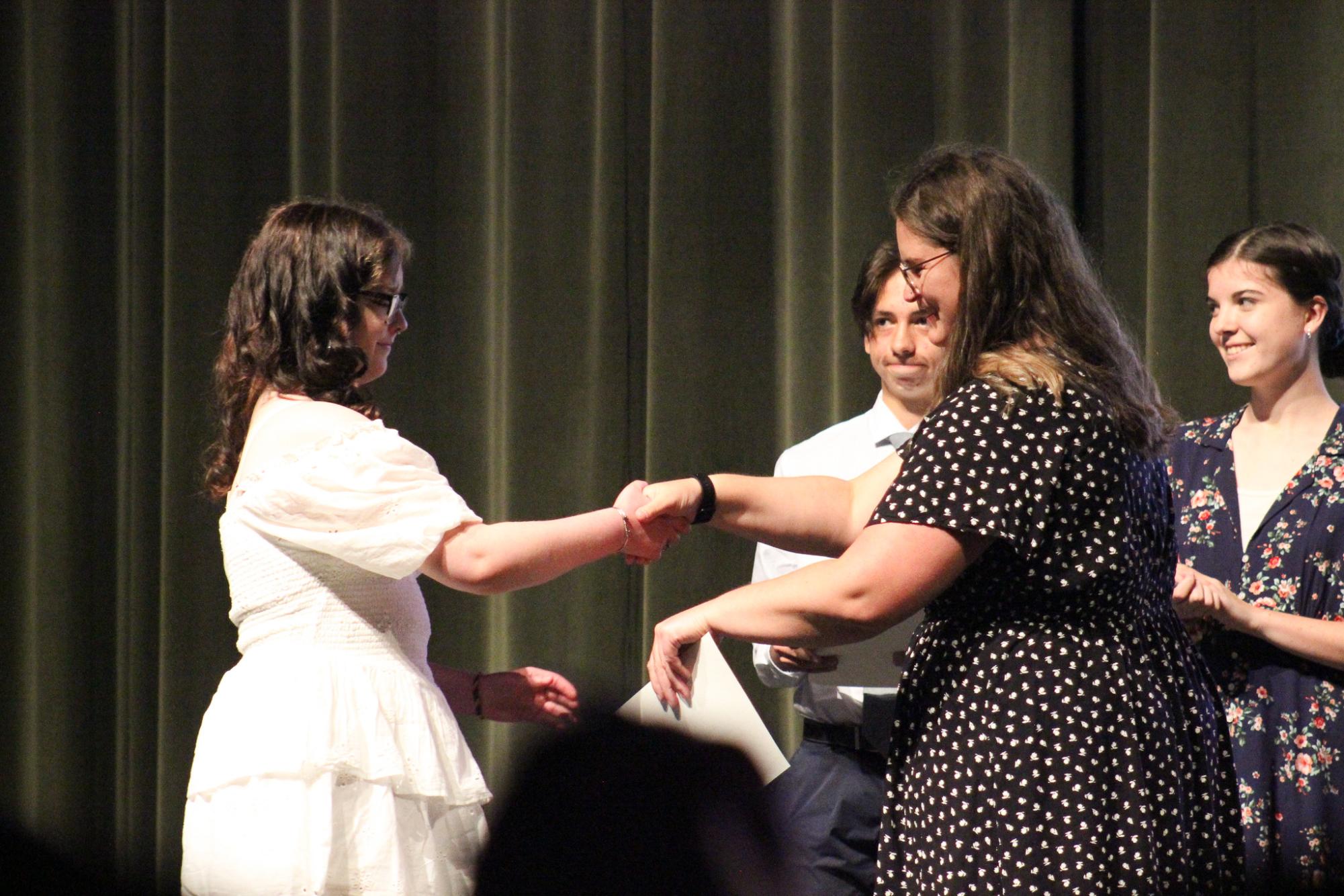 NHS Induction (Photos by Bree Stuhlsatz)