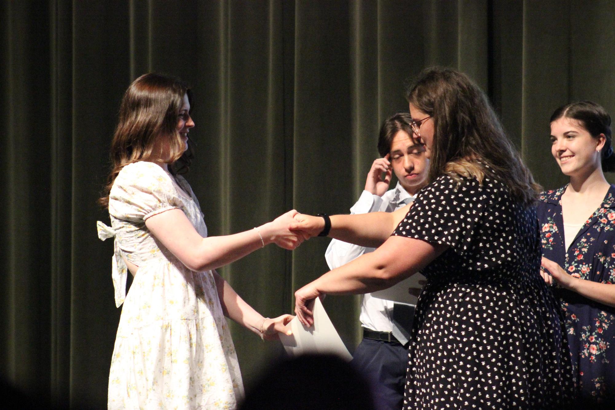 NHS Induction (Photos by Bree Stuhlsatz)