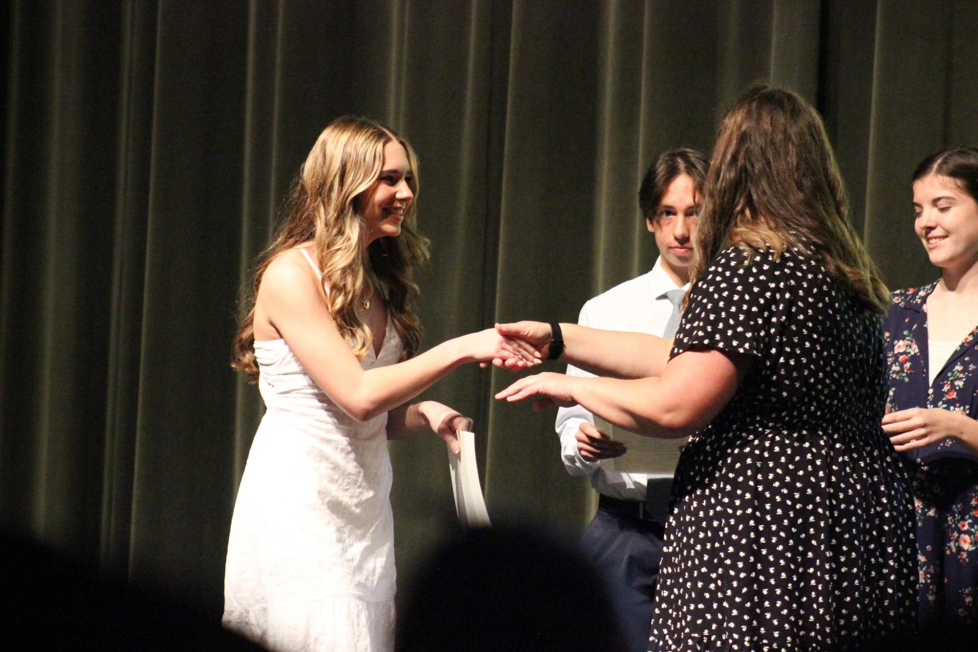 NHS Induction (Photos by Bree Stuhlsatz)