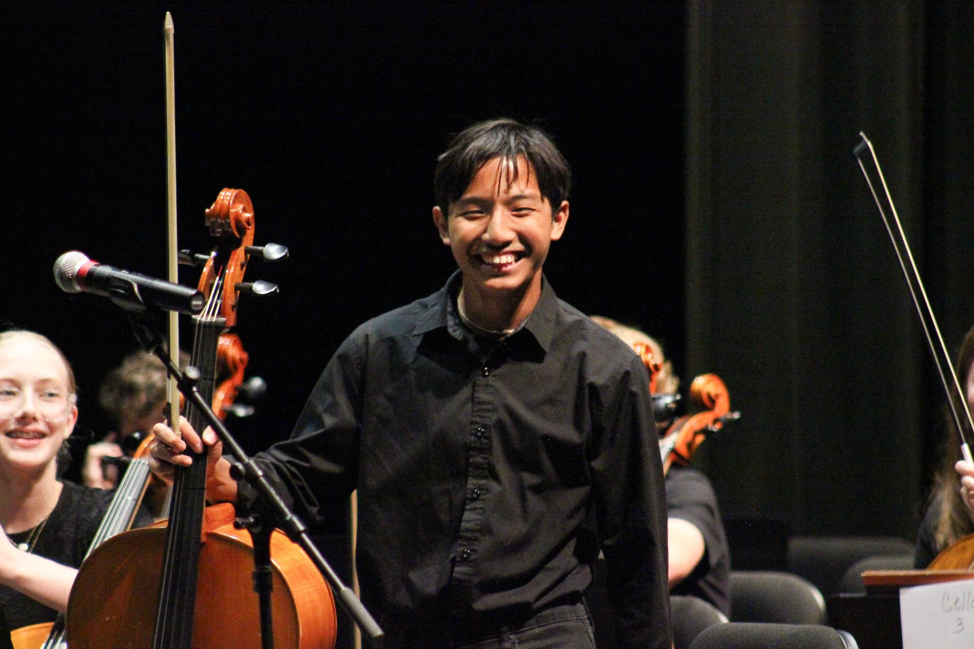 Middle School and Symphony Orchestra Concert (Photos by Bree Stuhlsatz)