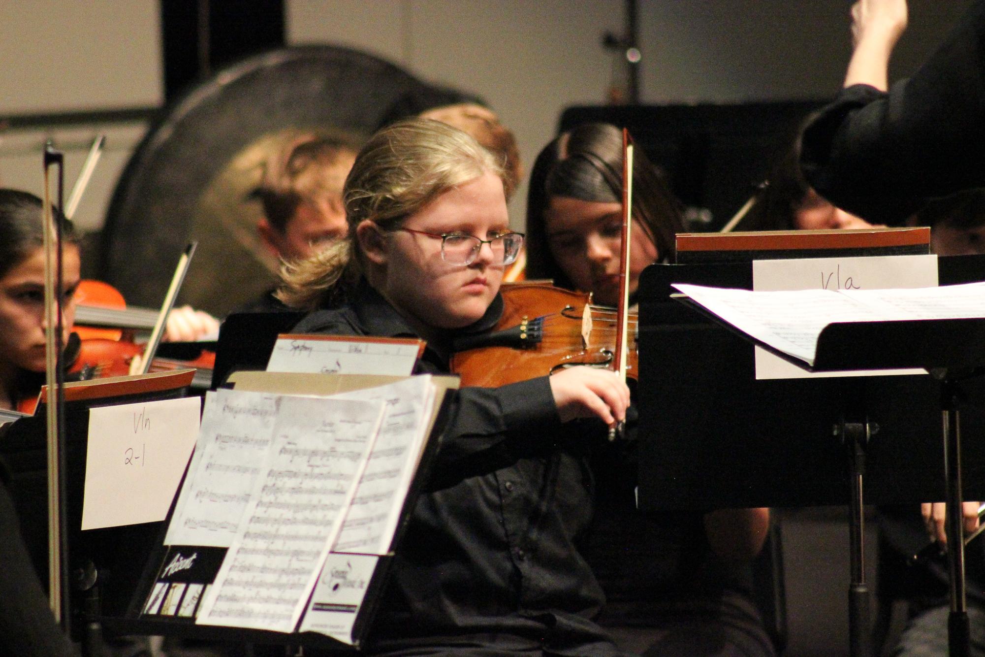 Middle School and Symphony Orchestra Concert (Photos by Bree Stuhlsatz)