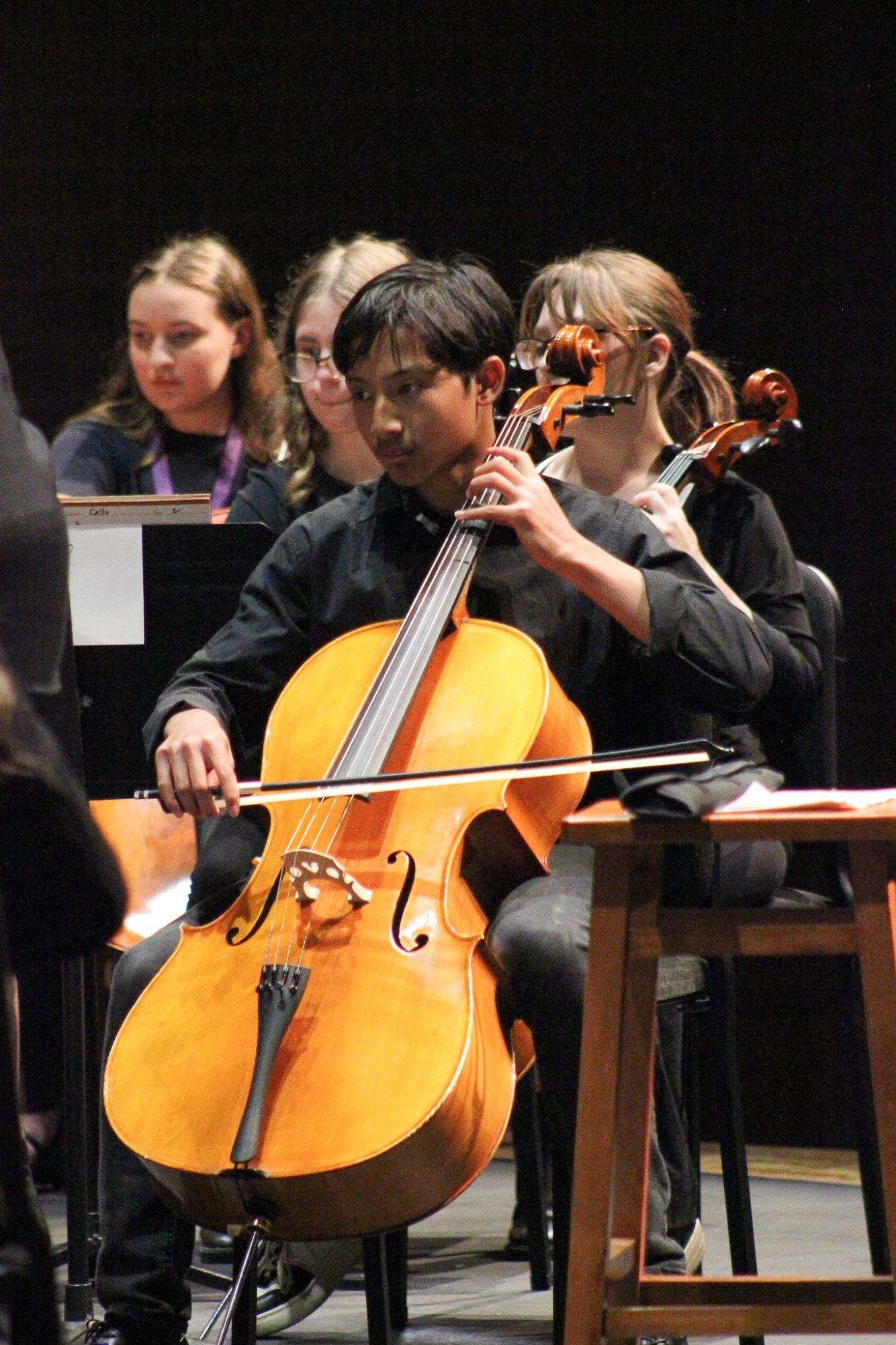 Middle School and Symphony Orchestra Concert (Photos by Bree Stuhlsatz)