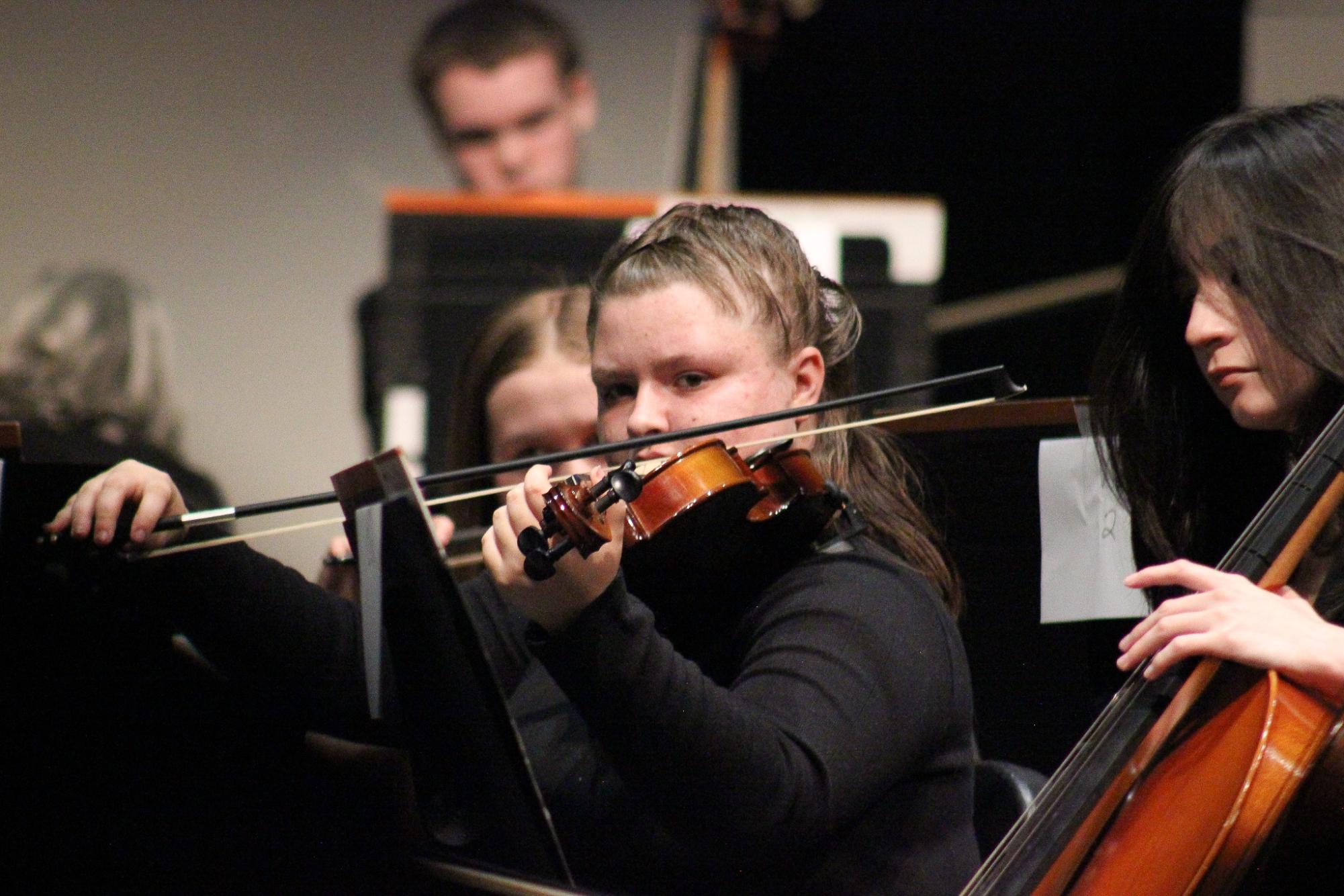 Middle School and Symphony Orchestra Concert (Photos by Bree Stuhlsatz)