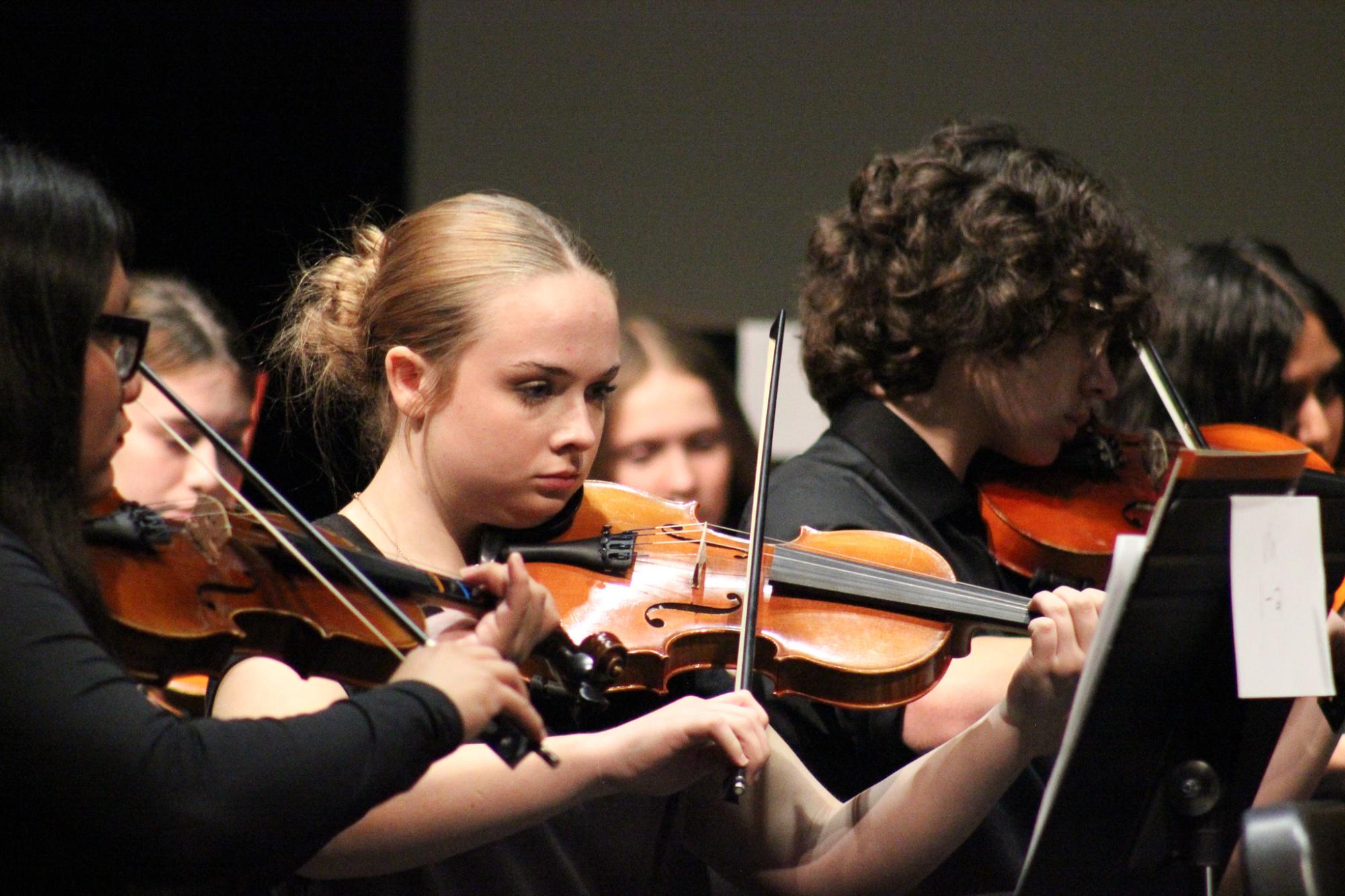 Middle School and Symphony Orchestra Concert (Photos by Bree Stuhlsatz)
